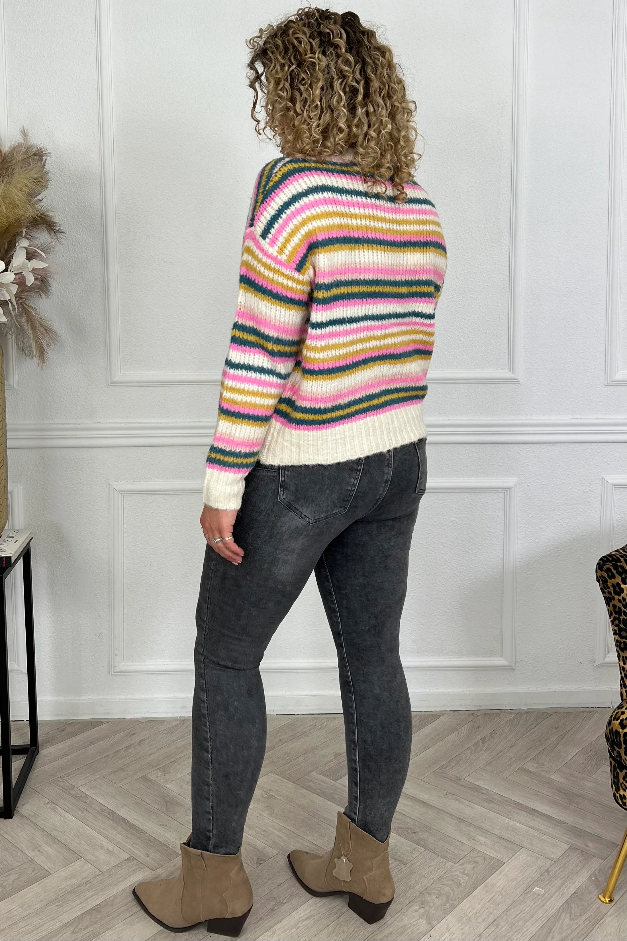 Perfect Striped Sweater - Multicolor - Image 4