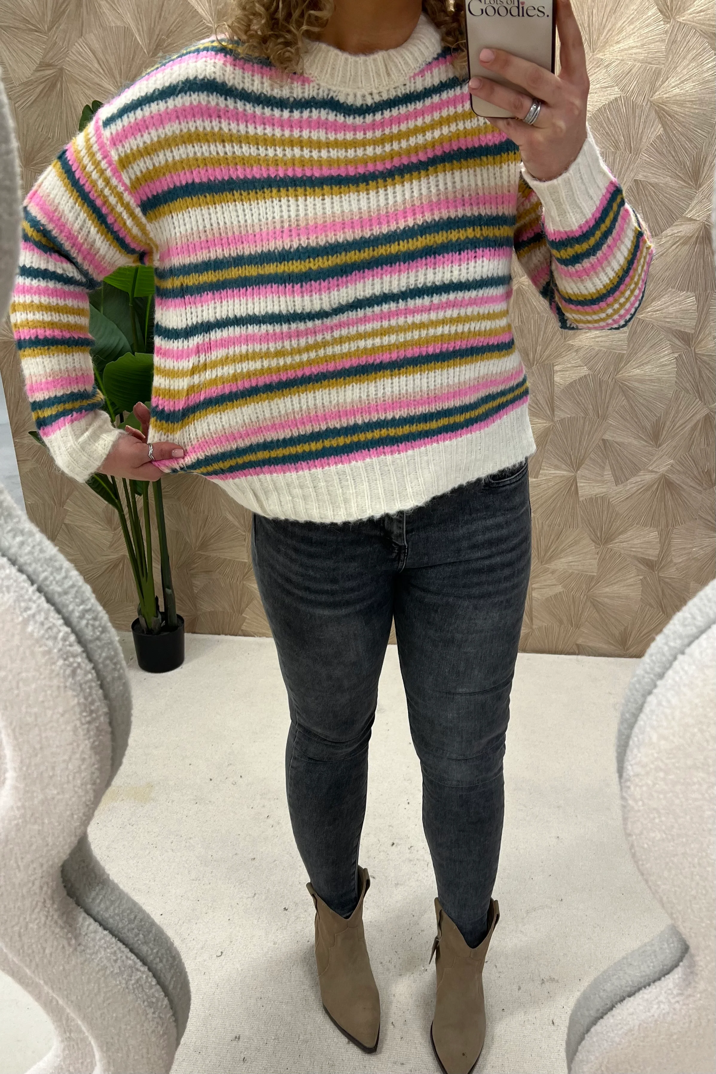 Perfect Striped Sweater - Multicolor - Image 7