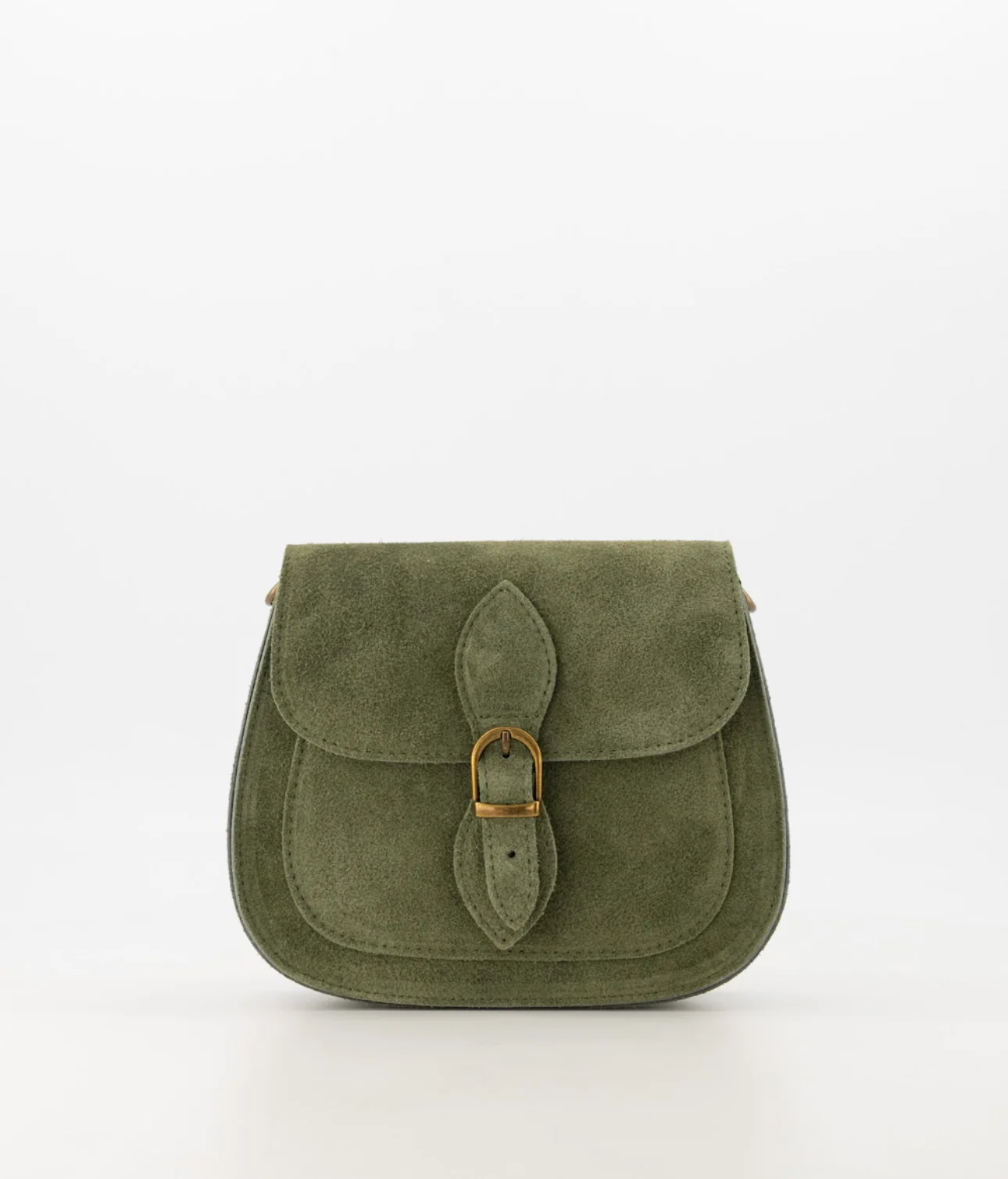 Sola Suede Bag - Armygreen - Image 5