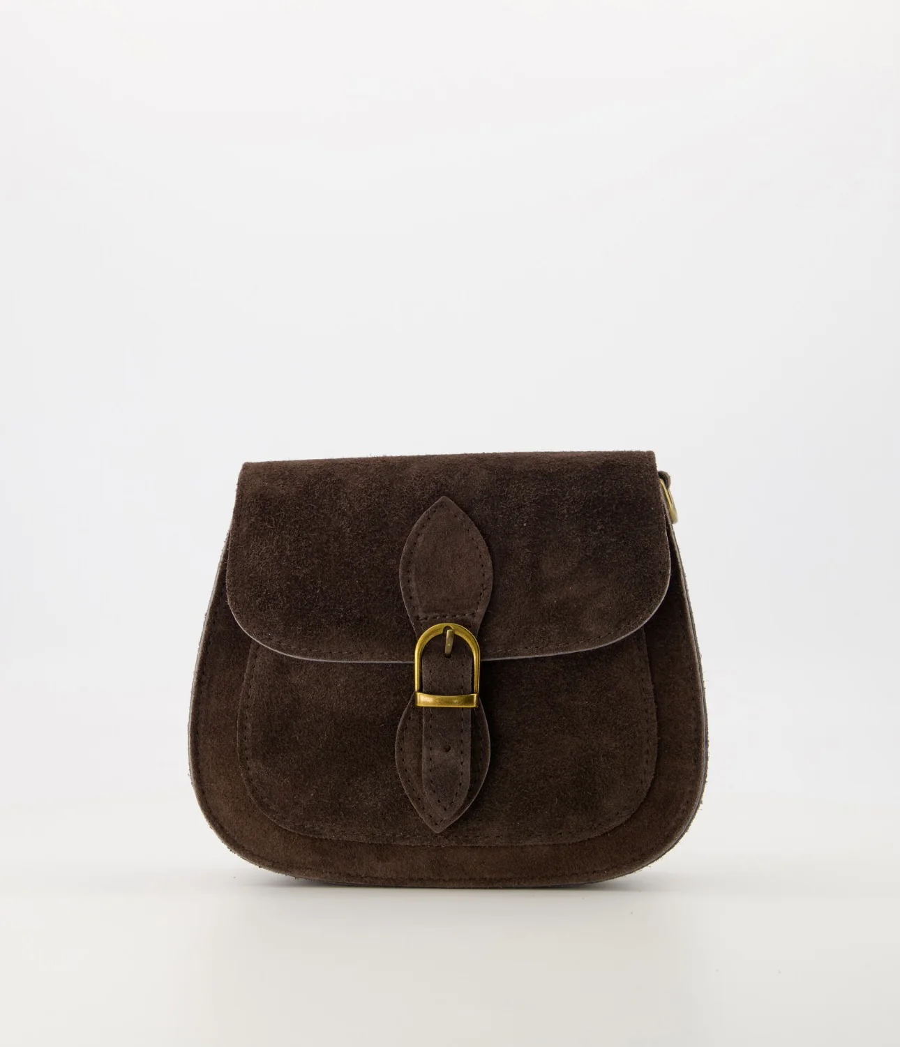 Sola Suede Bag - Brown