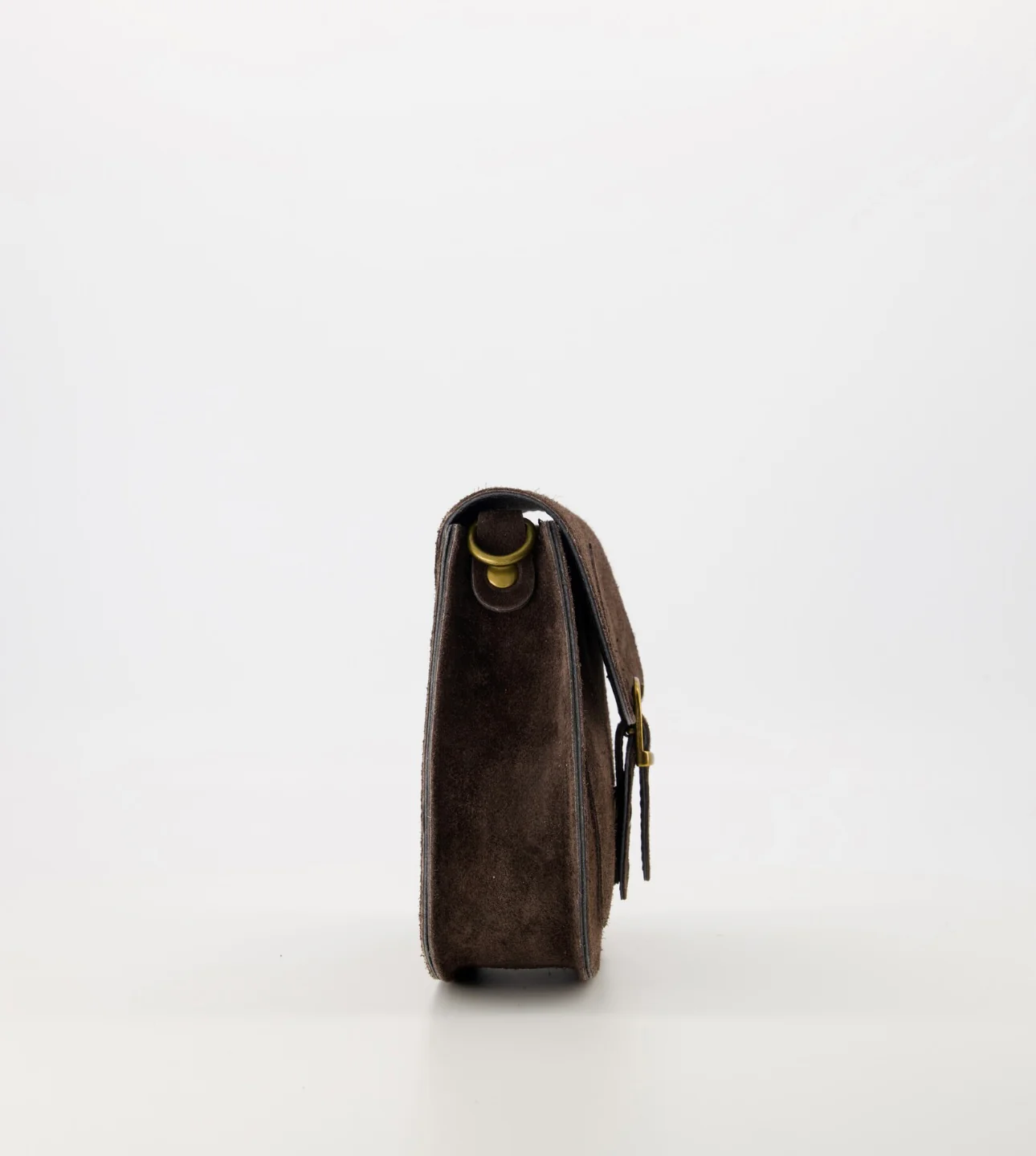 Sola Suede Bag - Brown - Image 4