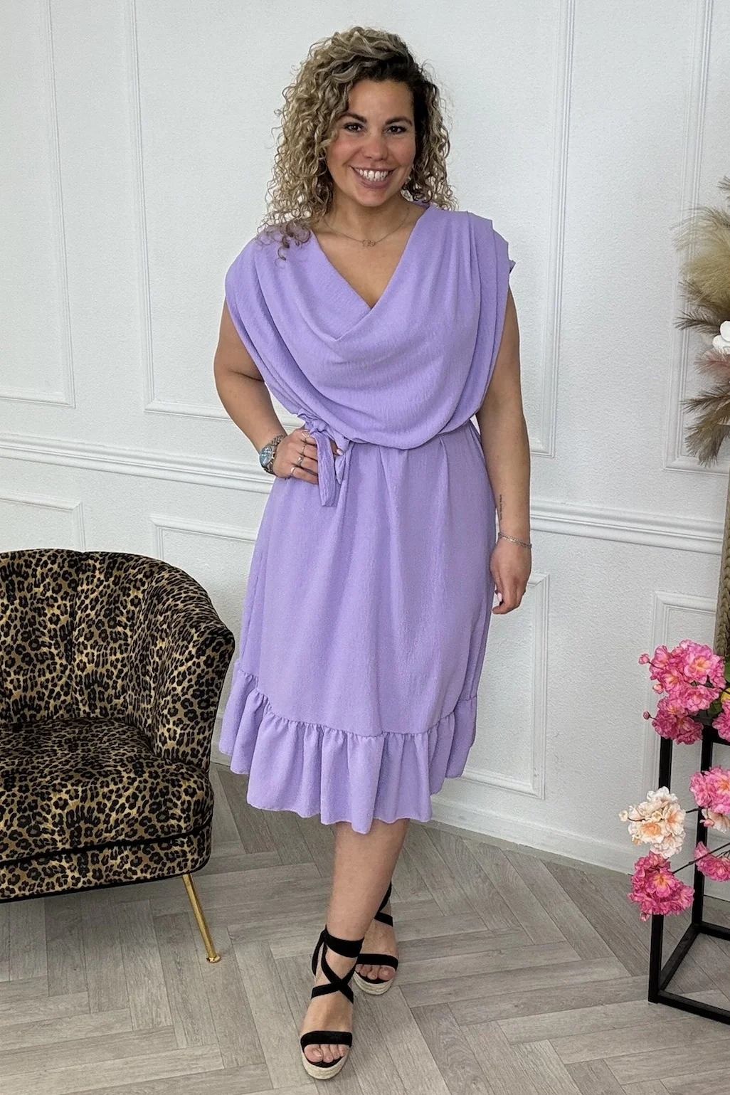Perfect Waterfall Dress - Lila - Image 2