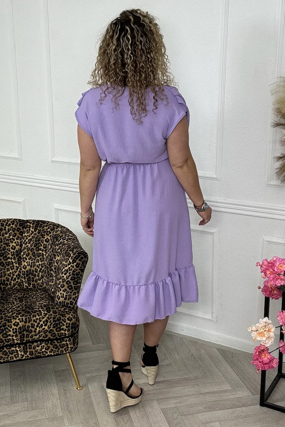 Perfect Waterfall Dress - Lila - Image 3