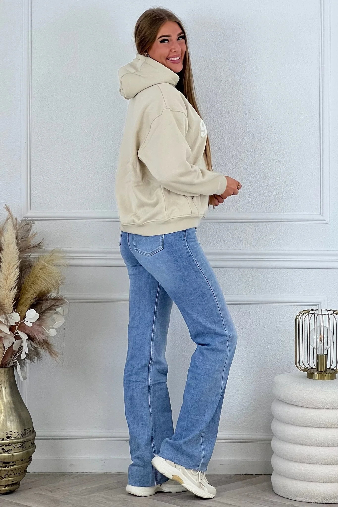 Redefined Hoodie - Creme - Image 5