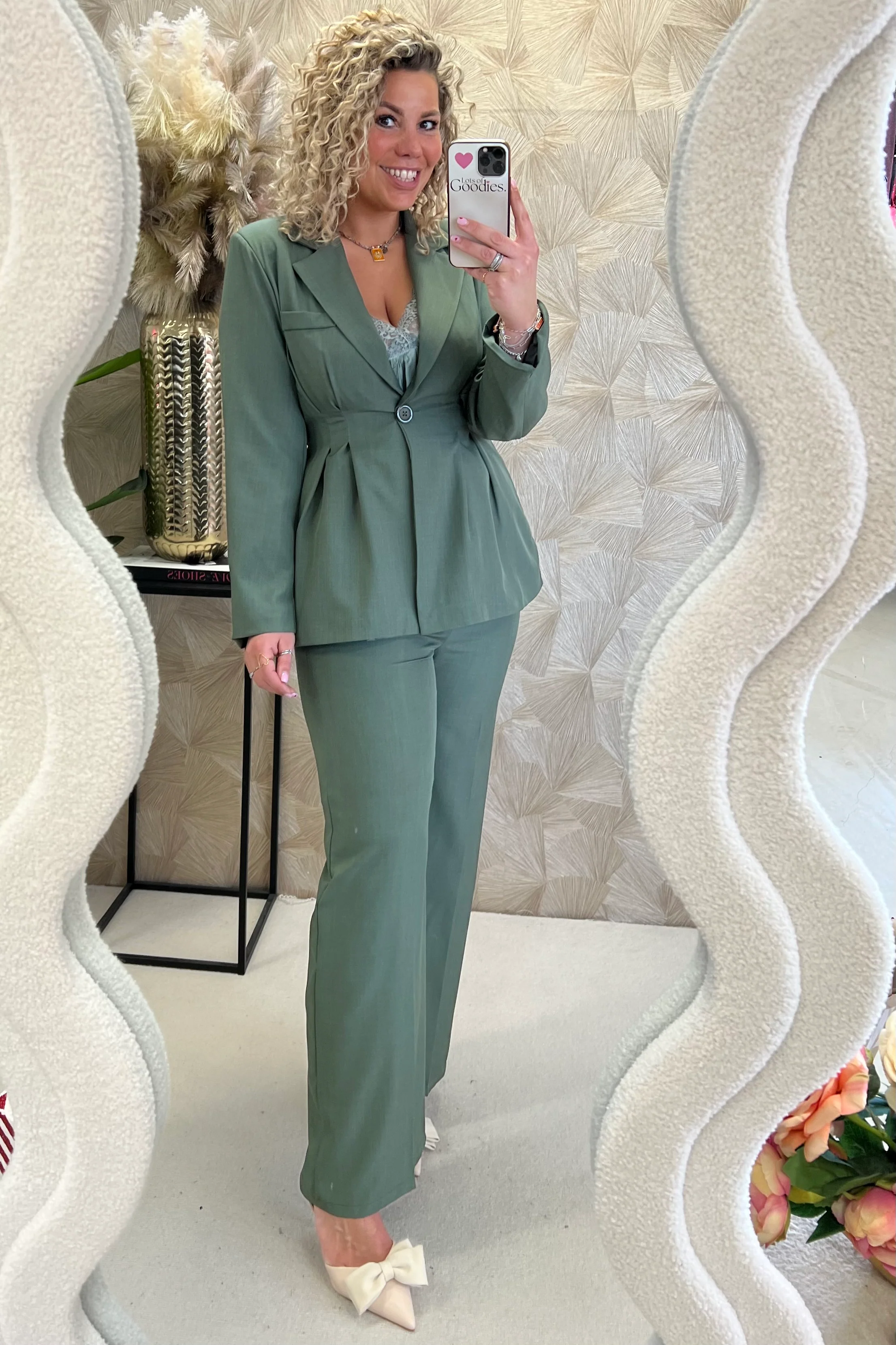 Riley Taille Suit - Armygreen - Image 2