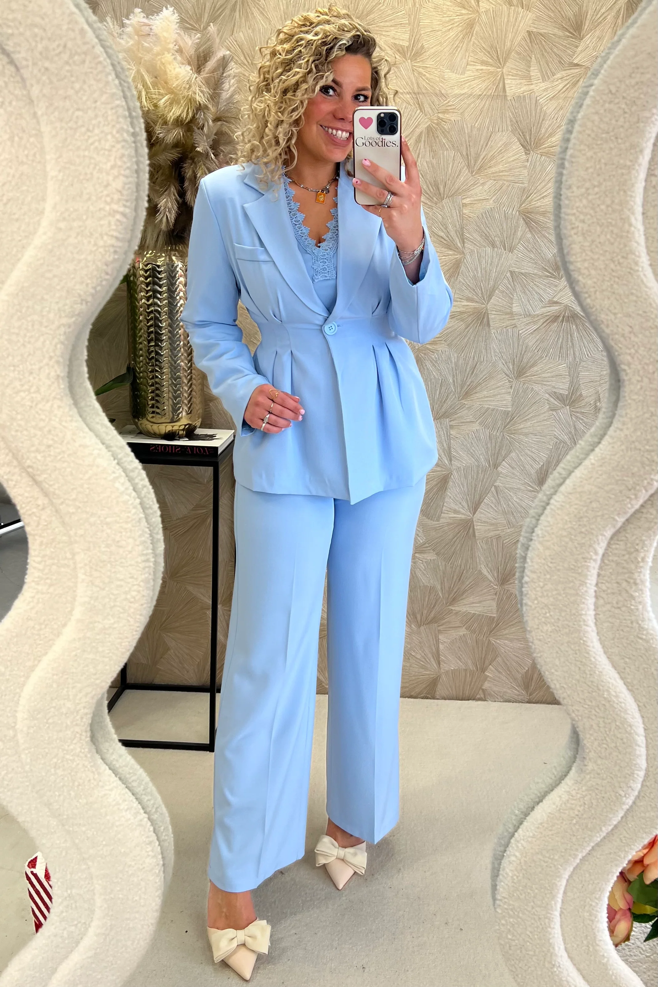 Riley Taille Suit - Light Blue