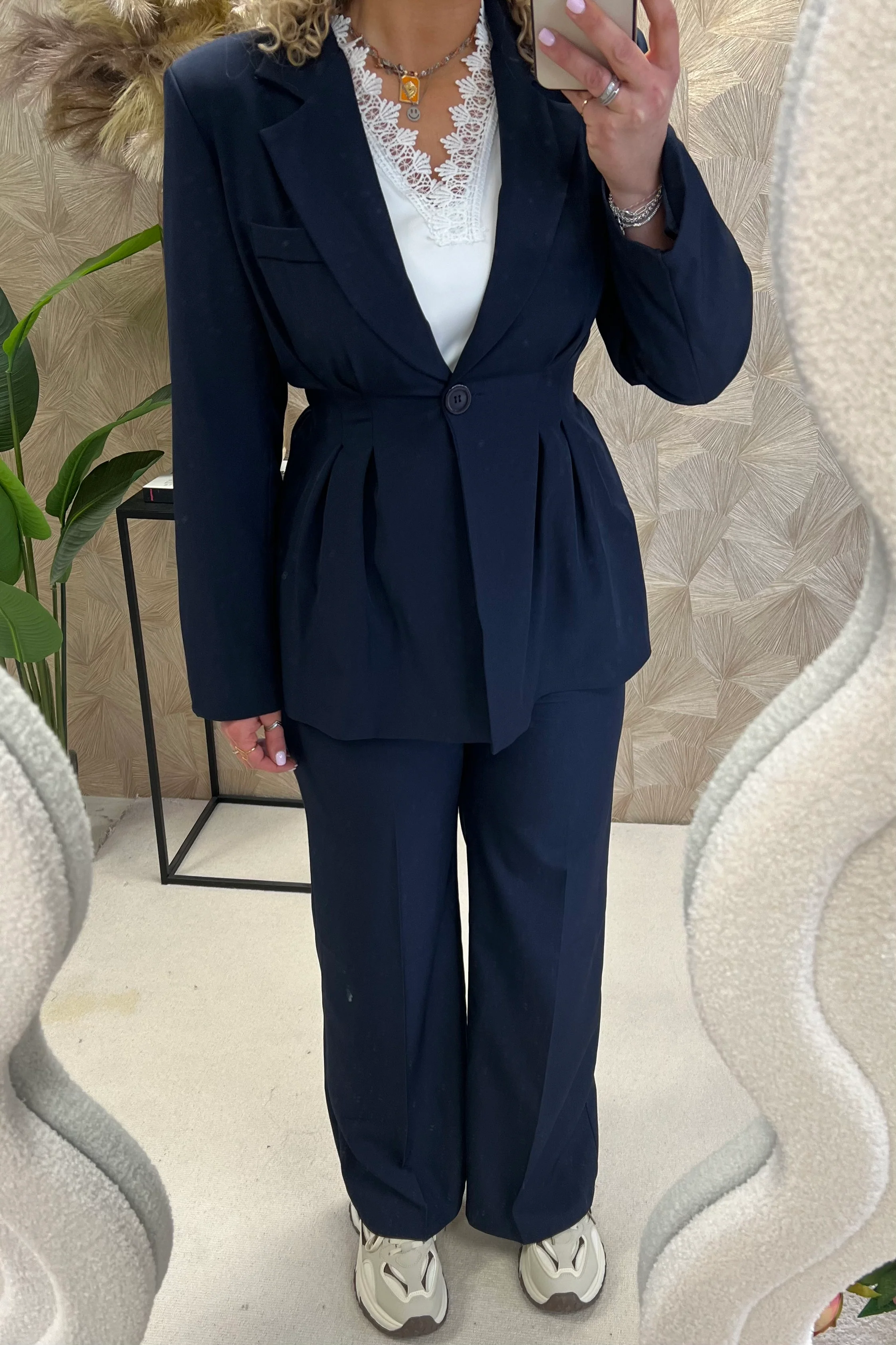 Riley Taille Suit - Navy - Image 5