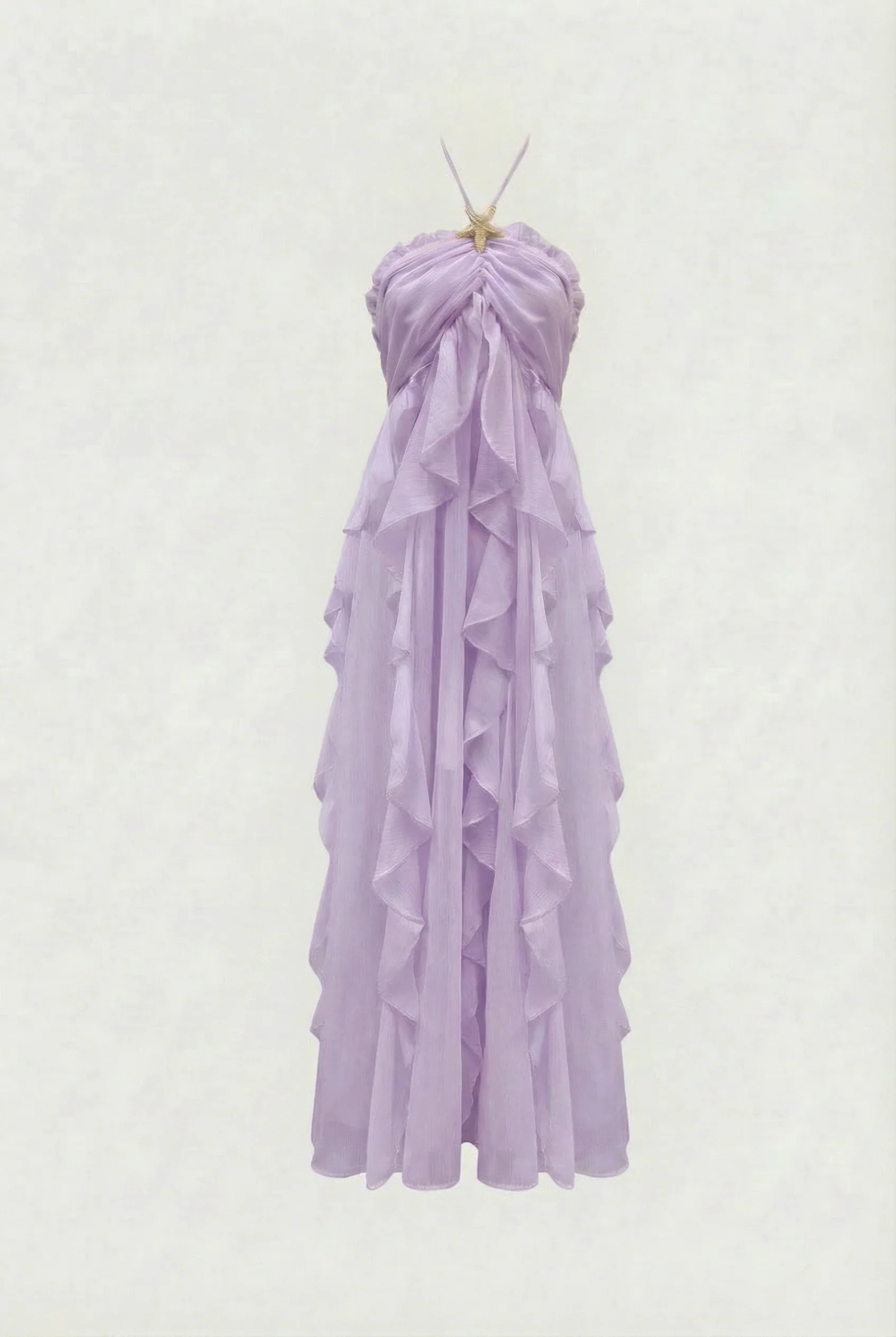 Sabien Long Star Dress - Lila - Image 3