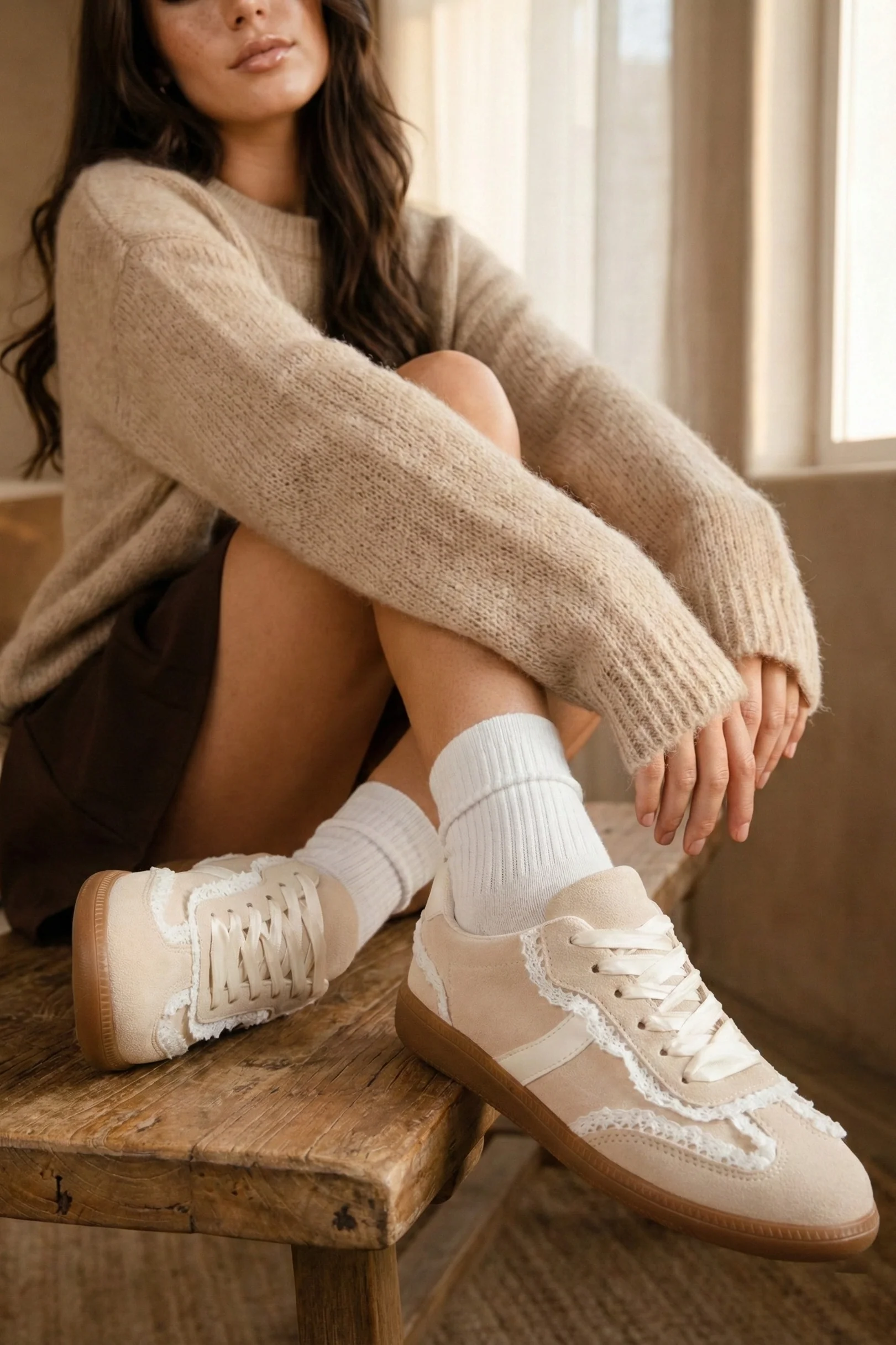 San Diego Summer Sneakers - Taupe