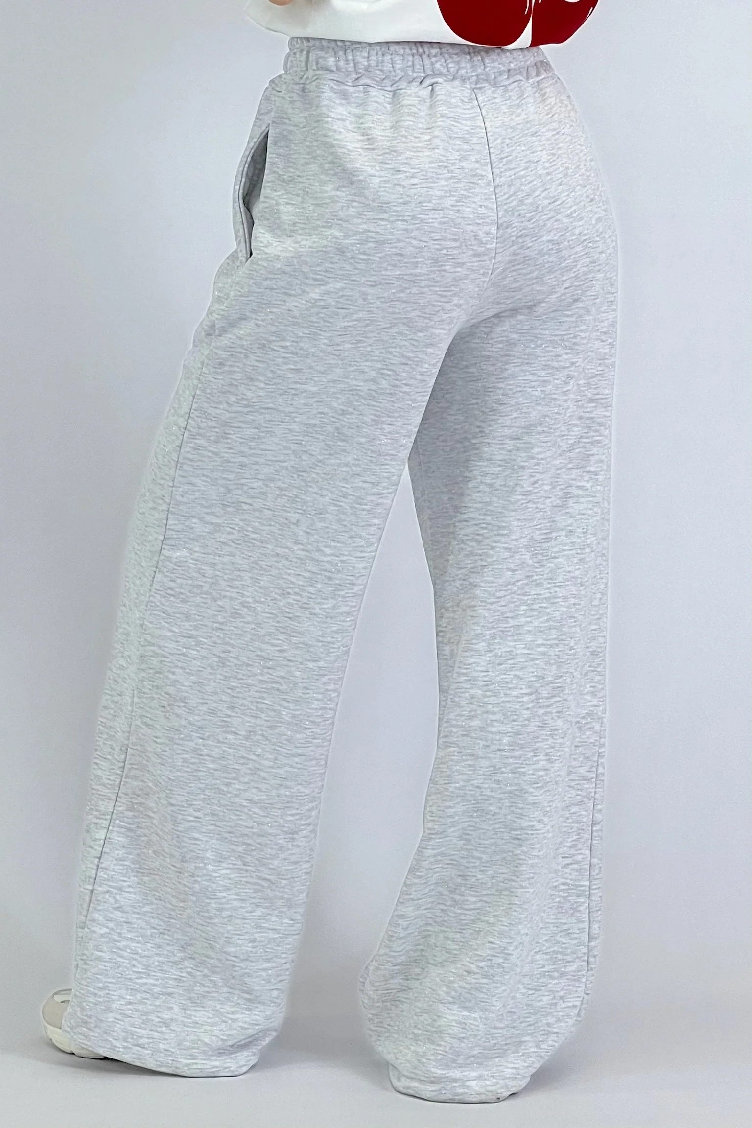 Shimmer Jogging Pants - Grey - Image 4