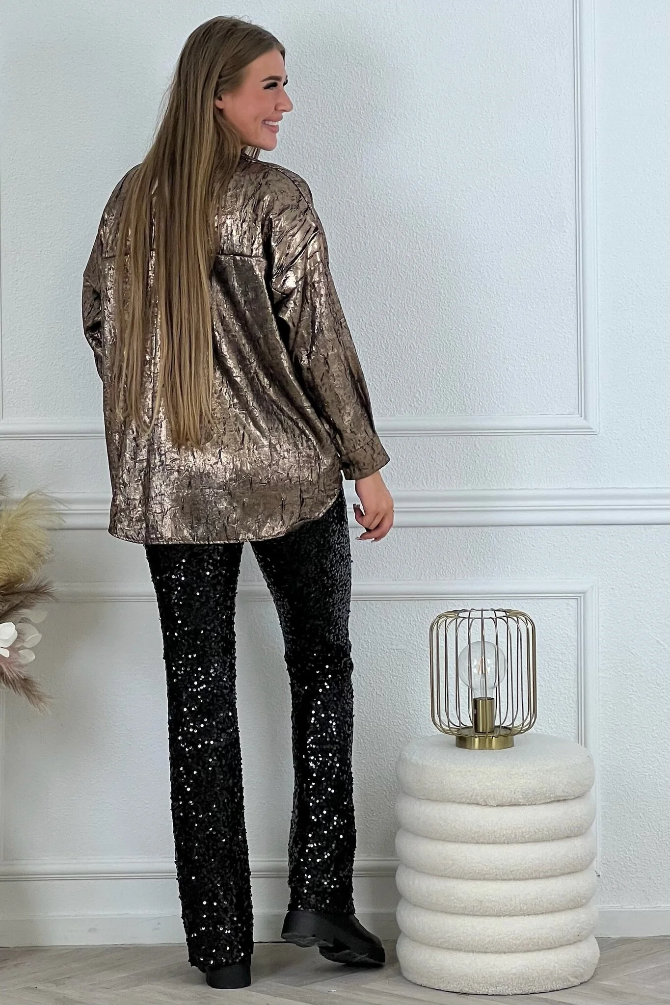 Shimmer Pants - Black - Image 4