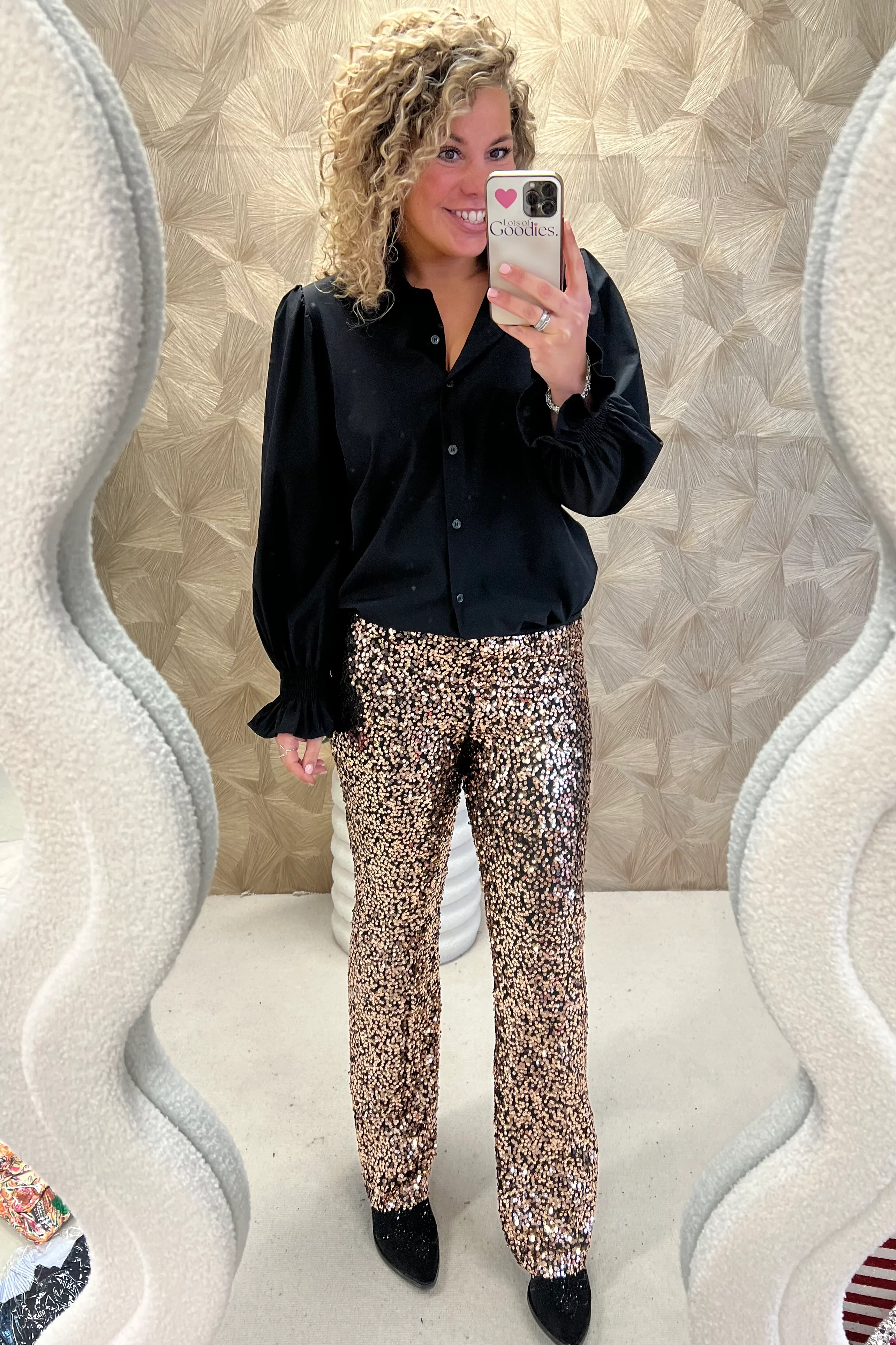 Shimmer Pants - Bronze