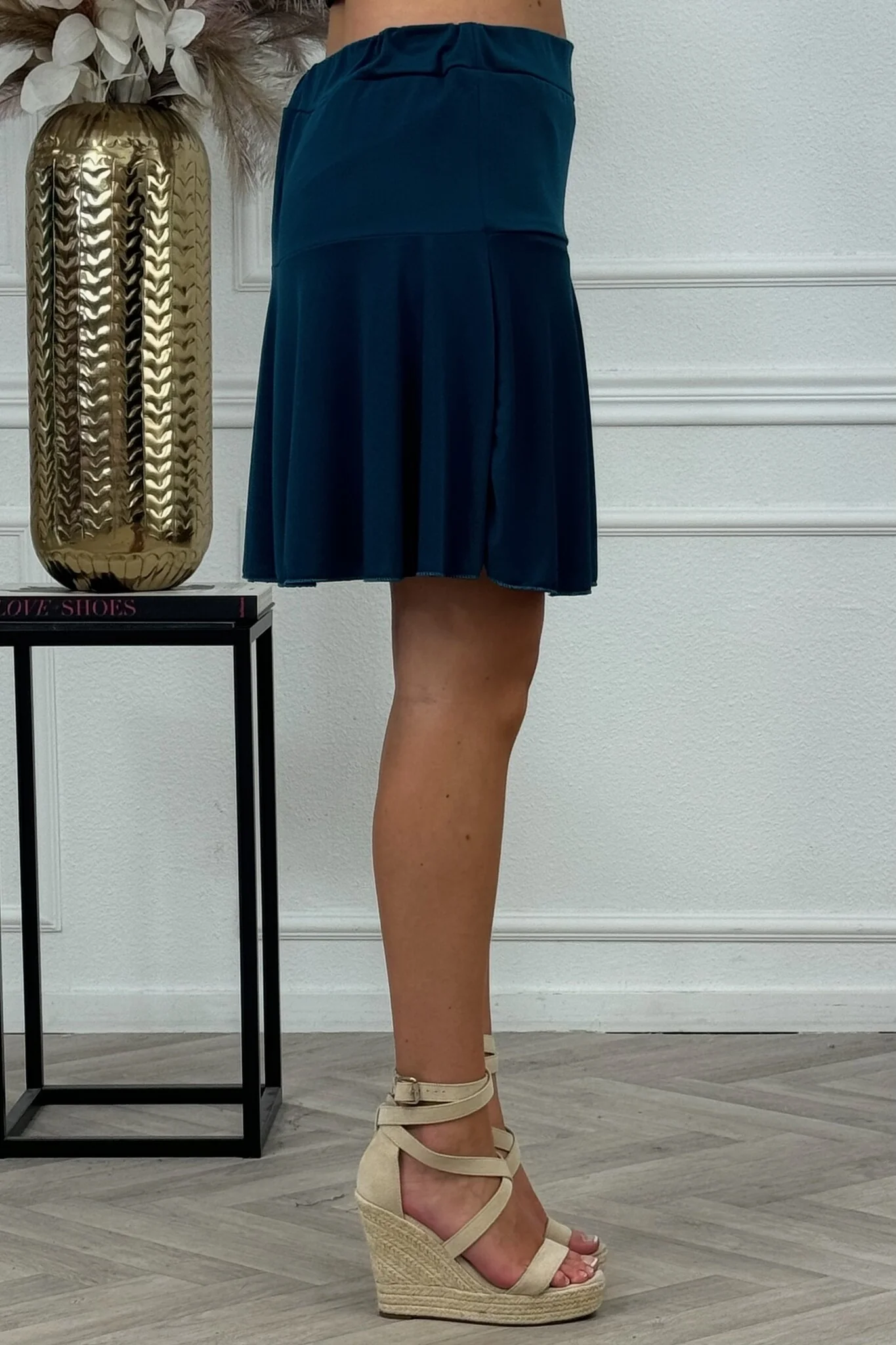 Short Summer Skort - Petrol - Image 3