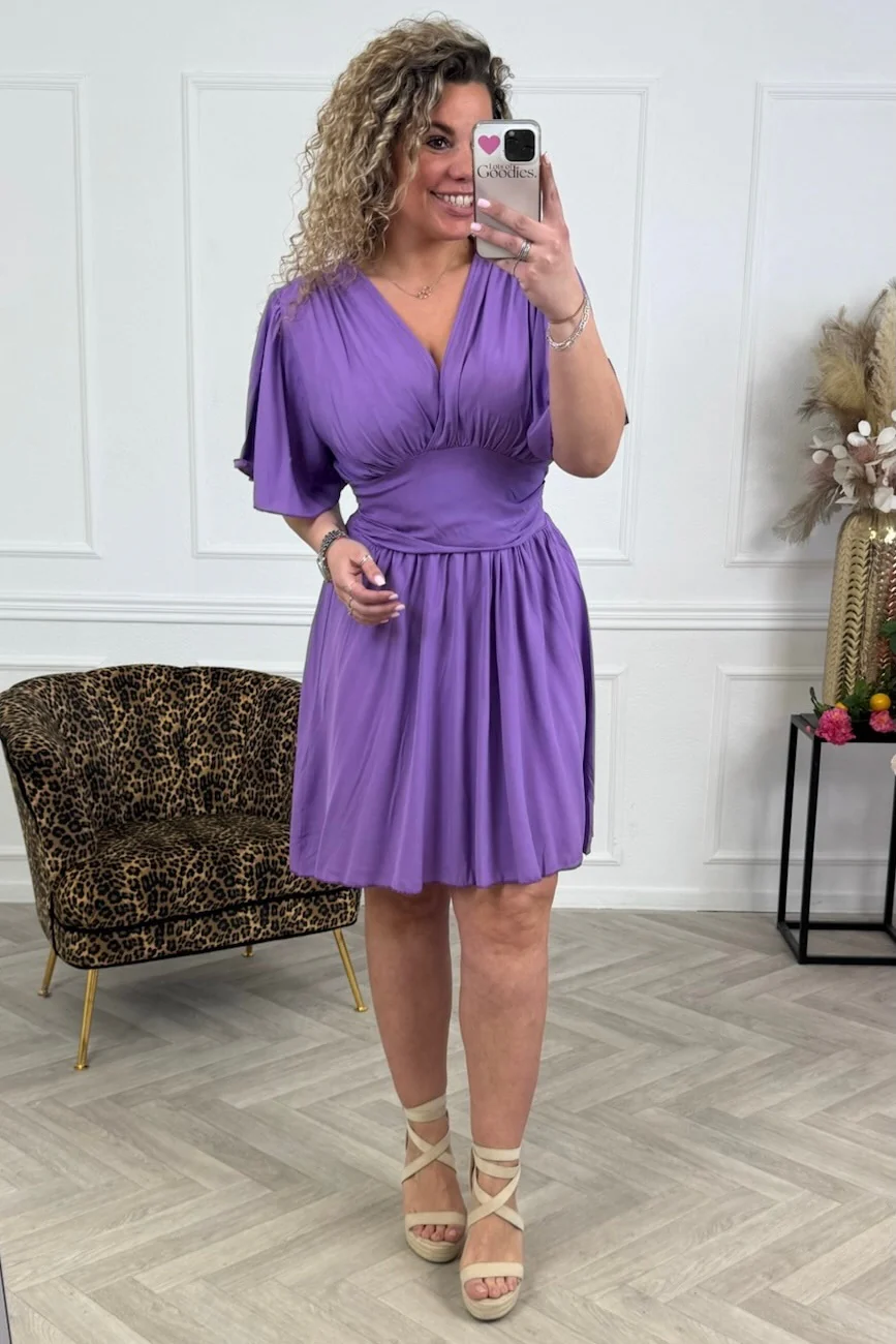 Sicilia Summer Dress - Lavender - Image 3