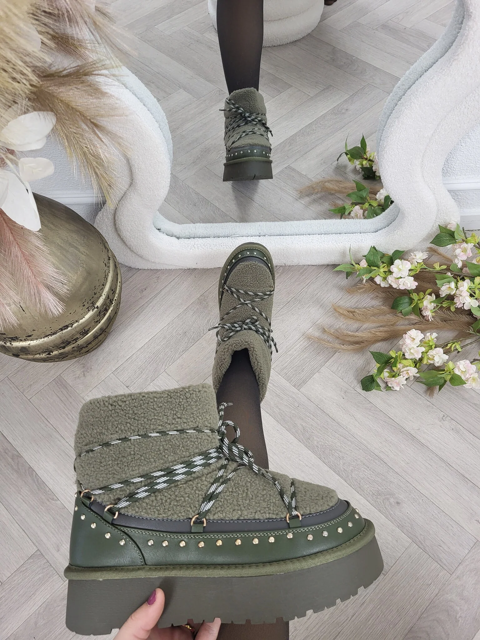 Snow Boots - Armygreen