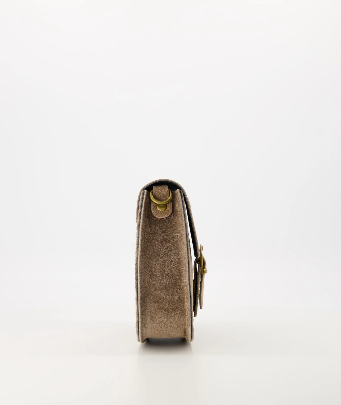 Sola Suede Bag - Beige - Image 2