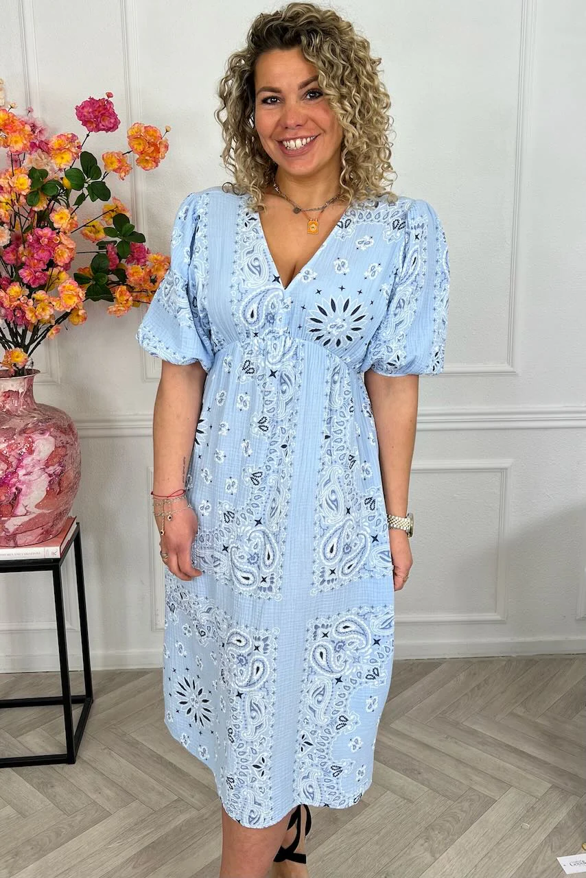 Spring Breeze Dress - Light Blue