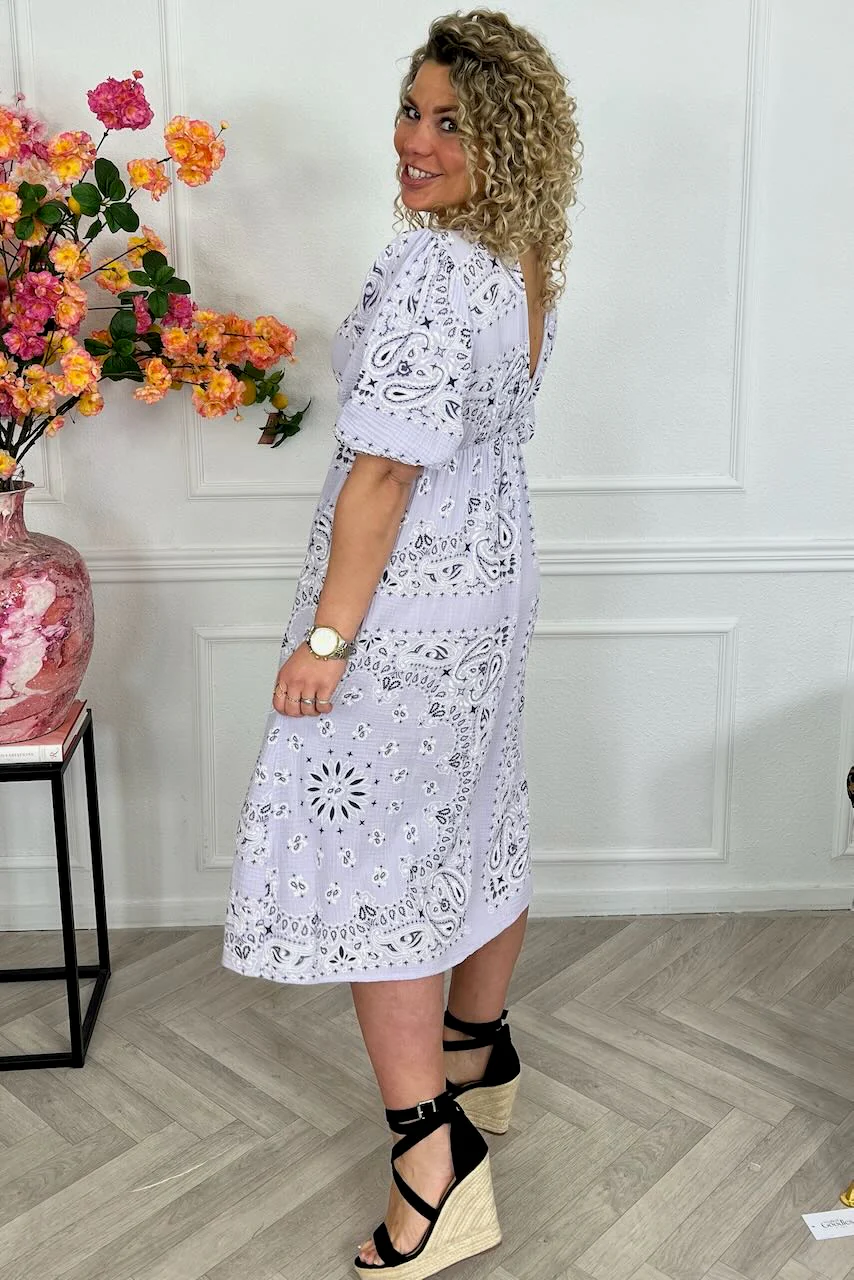 Spring Breeze Dress - Lila - Image 5