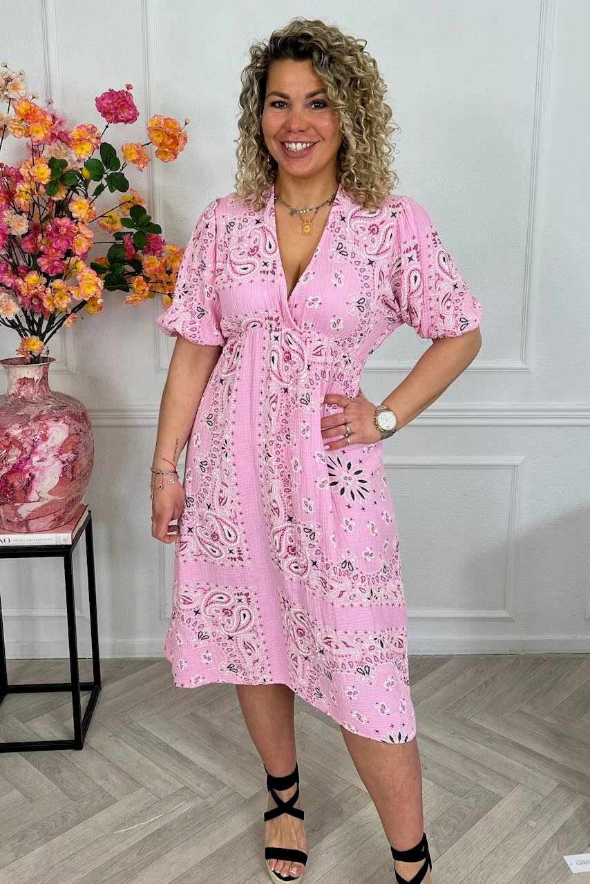 Spring Breeze Dress - Sugar Pink - Image 2