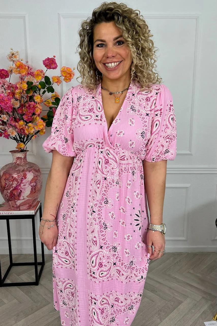 Spring Breeze Dress - Sugar Pink - Image 4