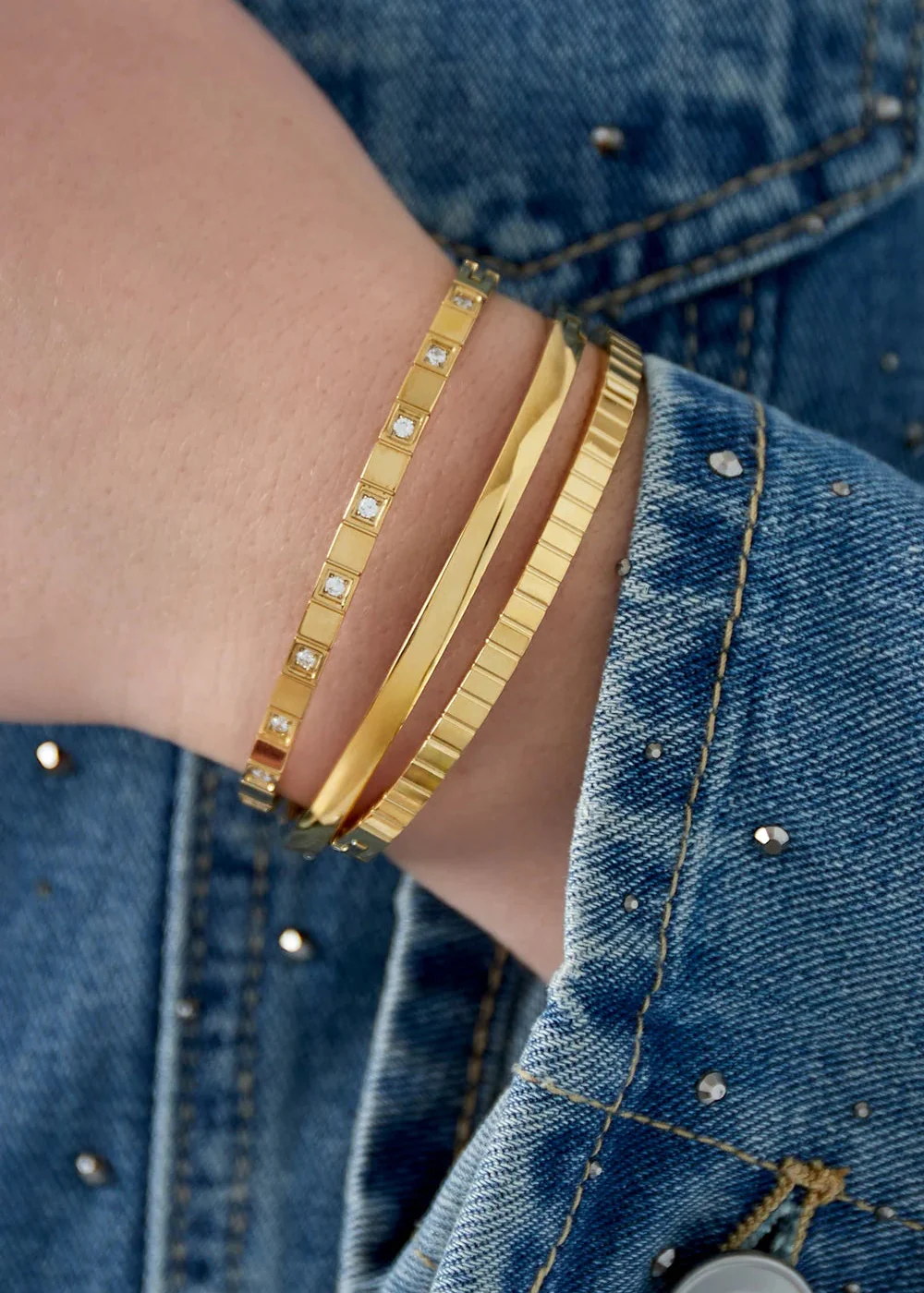 Steentjes Bracelet - Gold