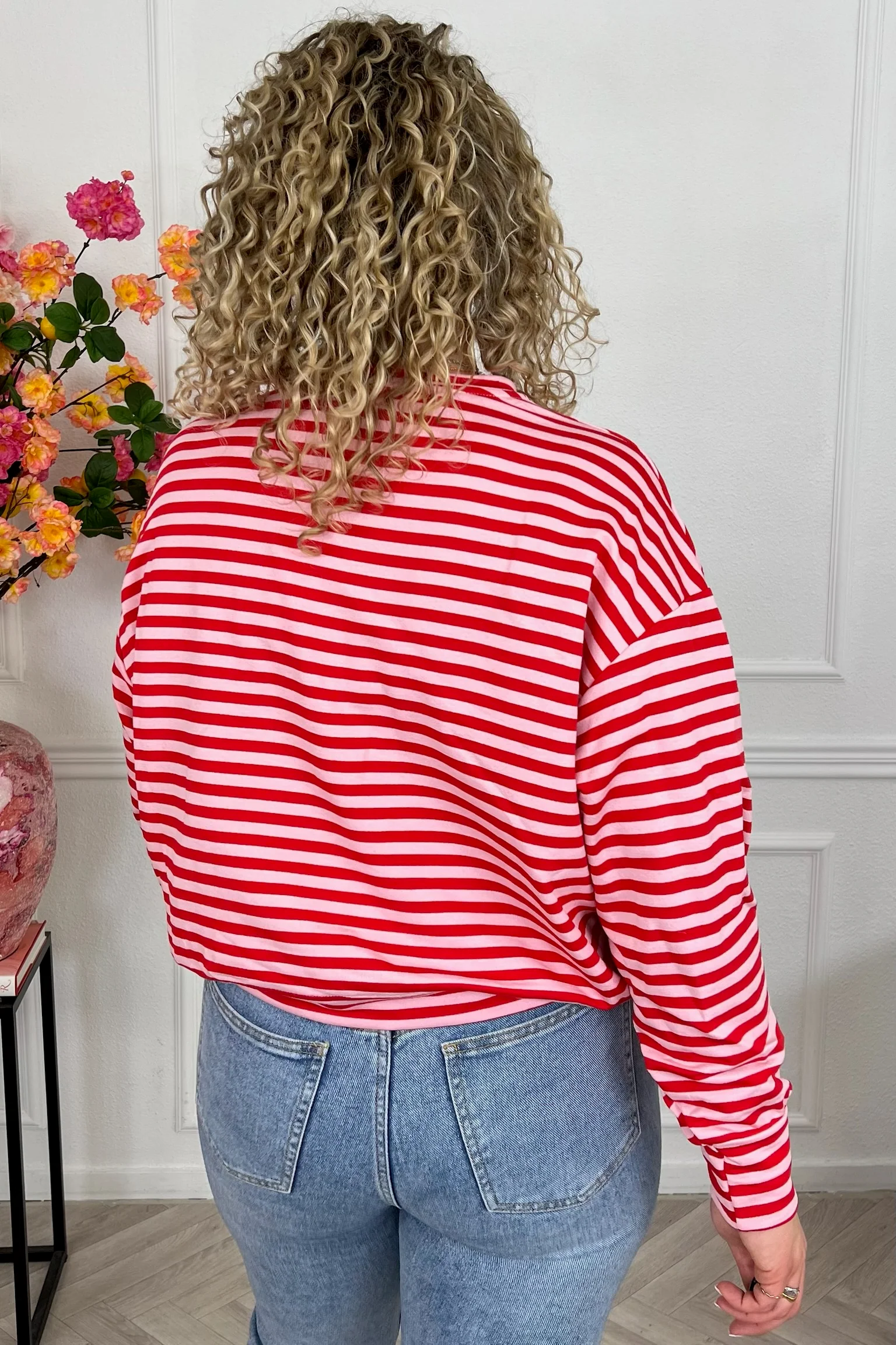 Striped Amour Shirt - Red/Pink - Image 2