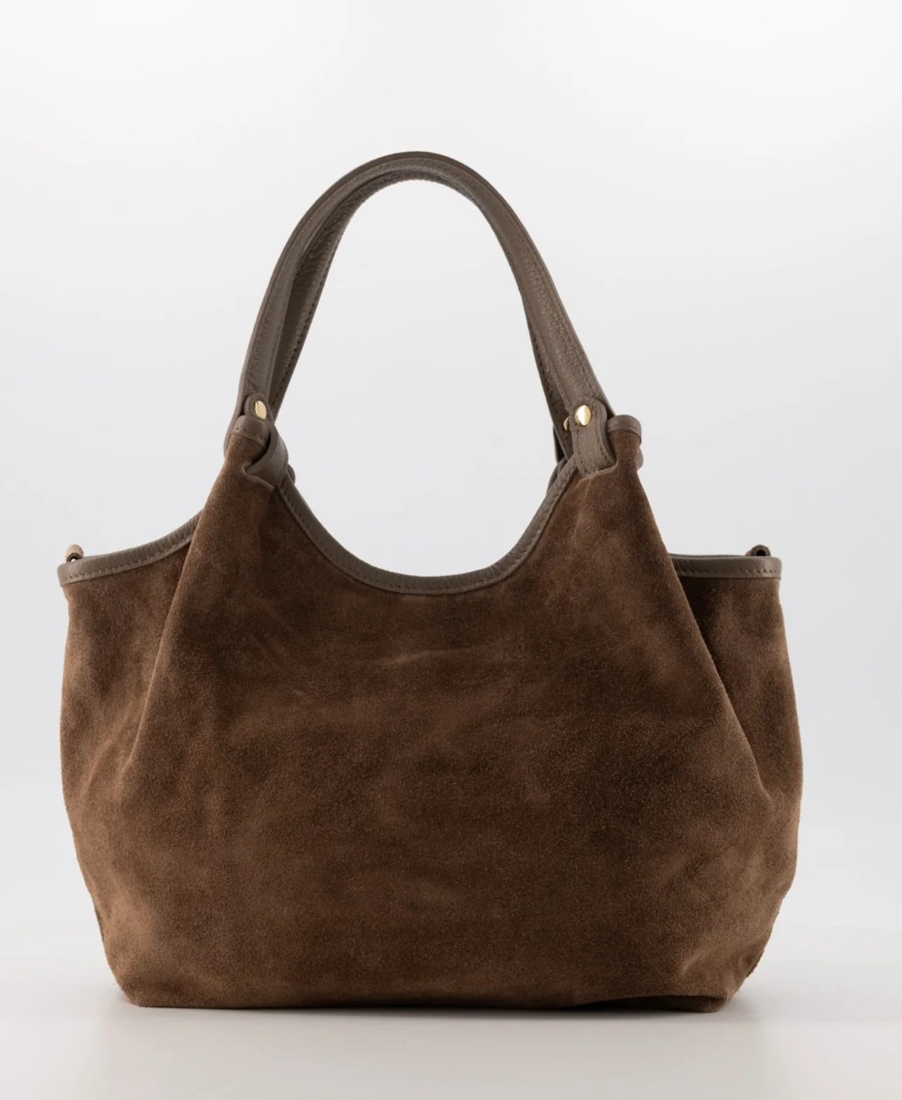 Lou Suede Bag - Taupe - Image 3