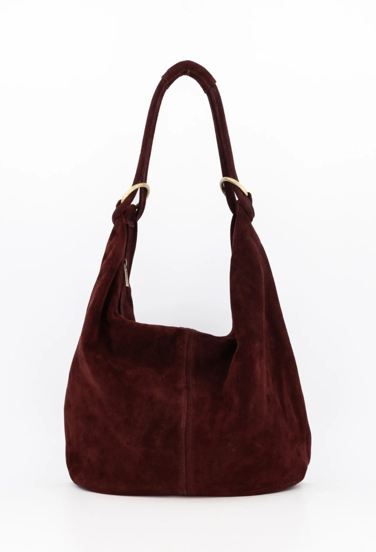 Suez Suede Bag - Bordeaux