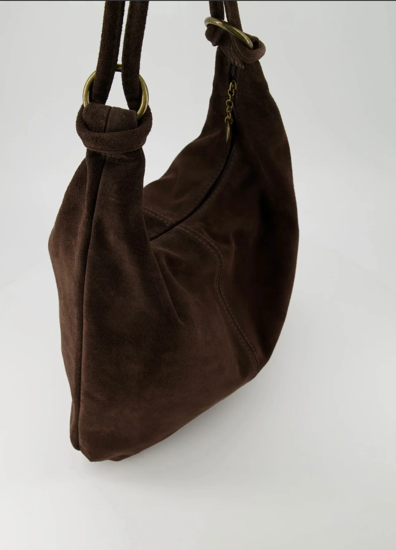 Suez Suede Bag - Brown
