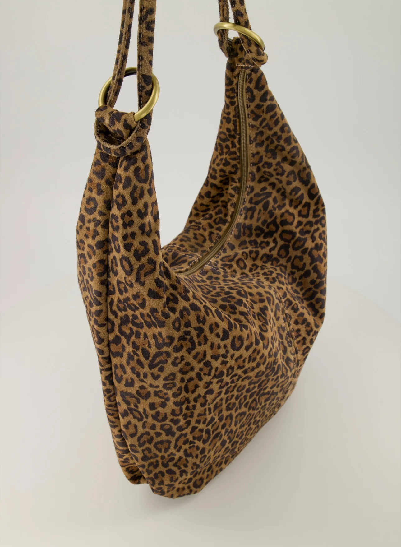 Suez Suede Bag - Leopard - Image 3