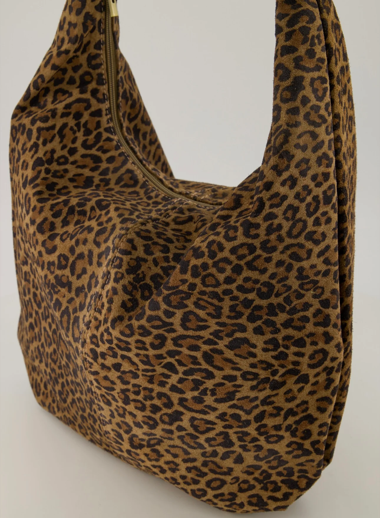 Suez Suede Bag - Leopard - Image 5