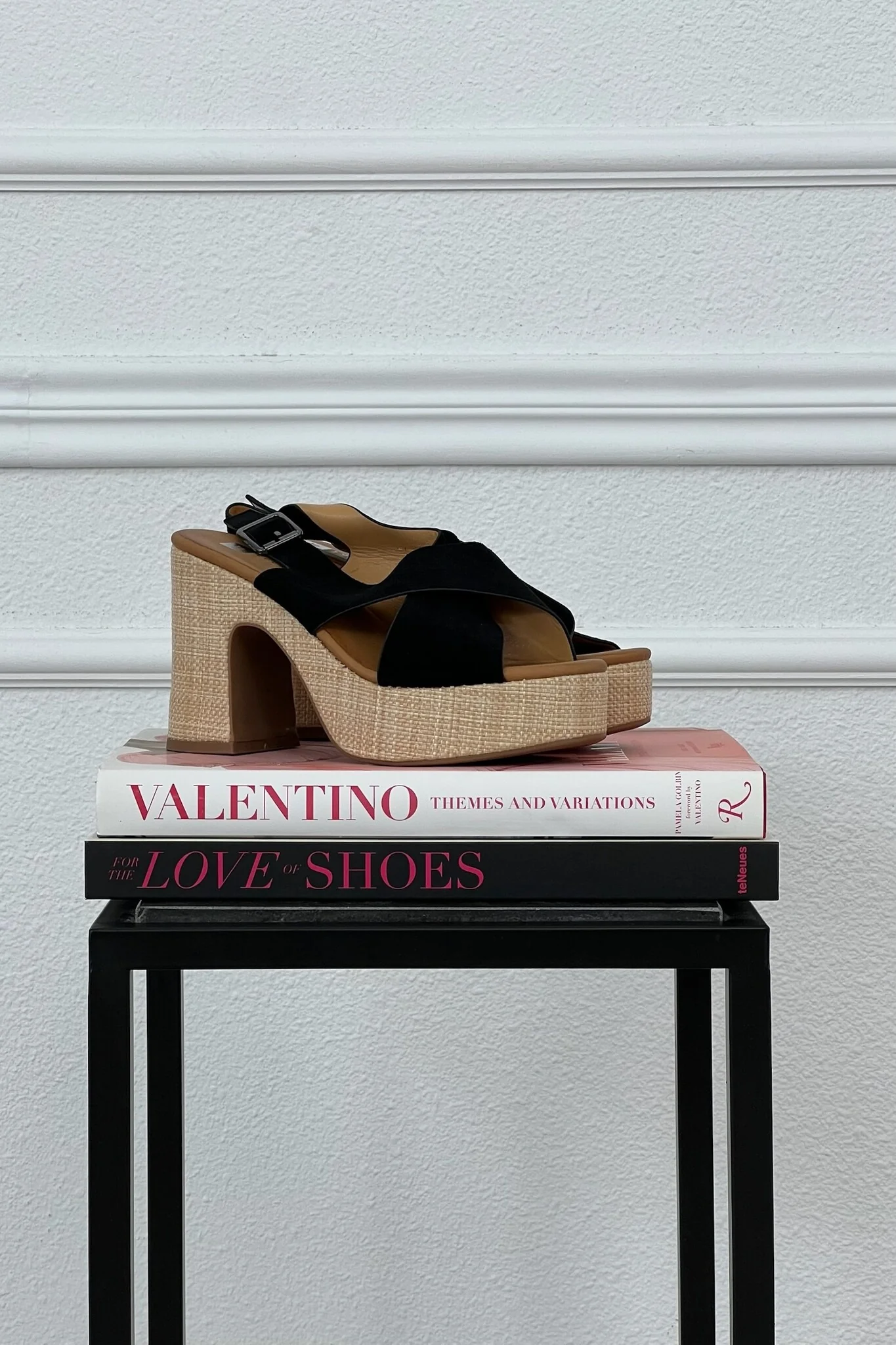 Summer Plateau Heels - Black - Image 2