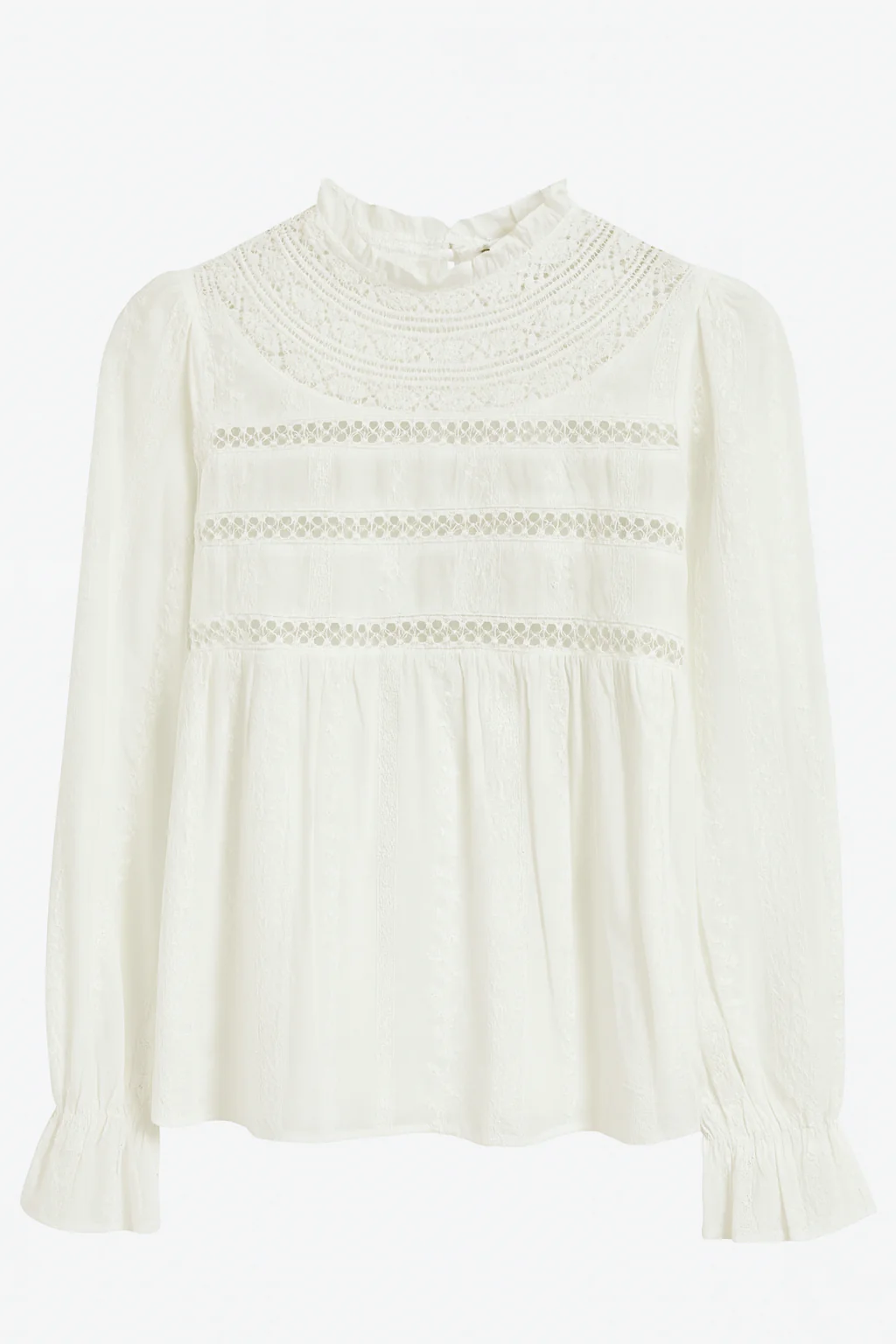 Sylvie Bohemian Blouse - White - Image 2
