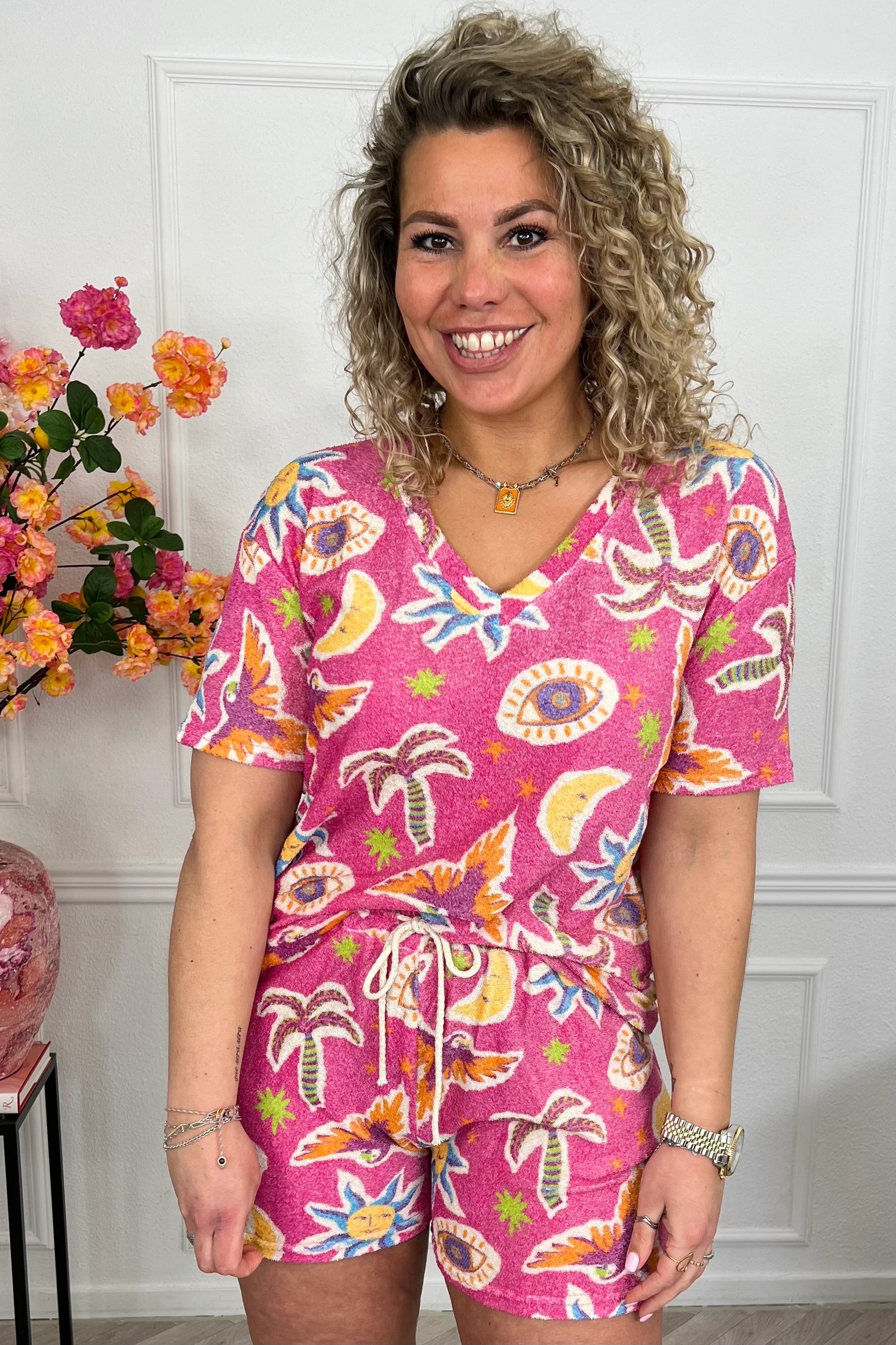 Terry Summer Set - Fuchsia