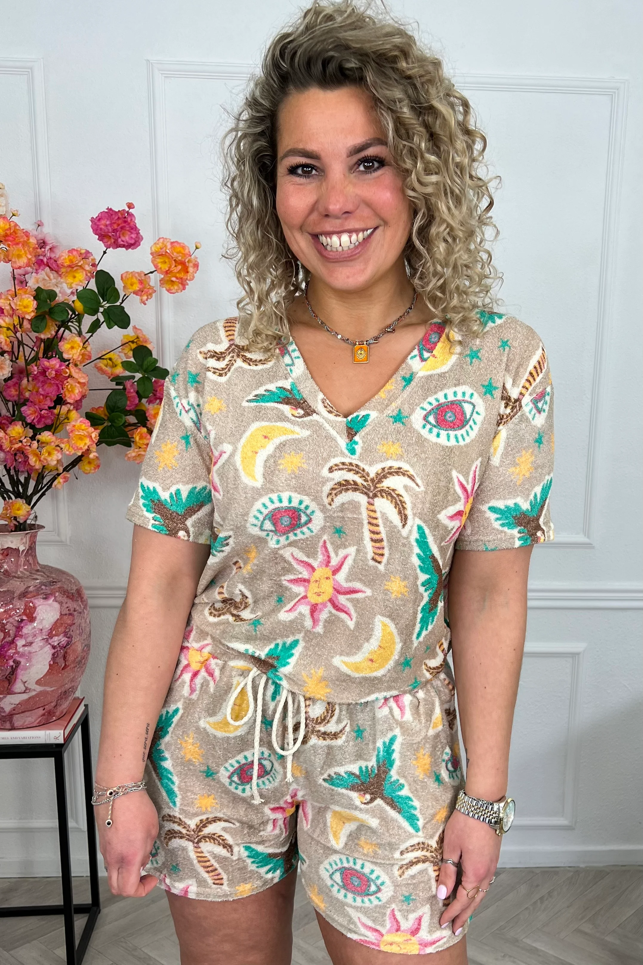 Terry Summer Set - Taupe - Image 3
