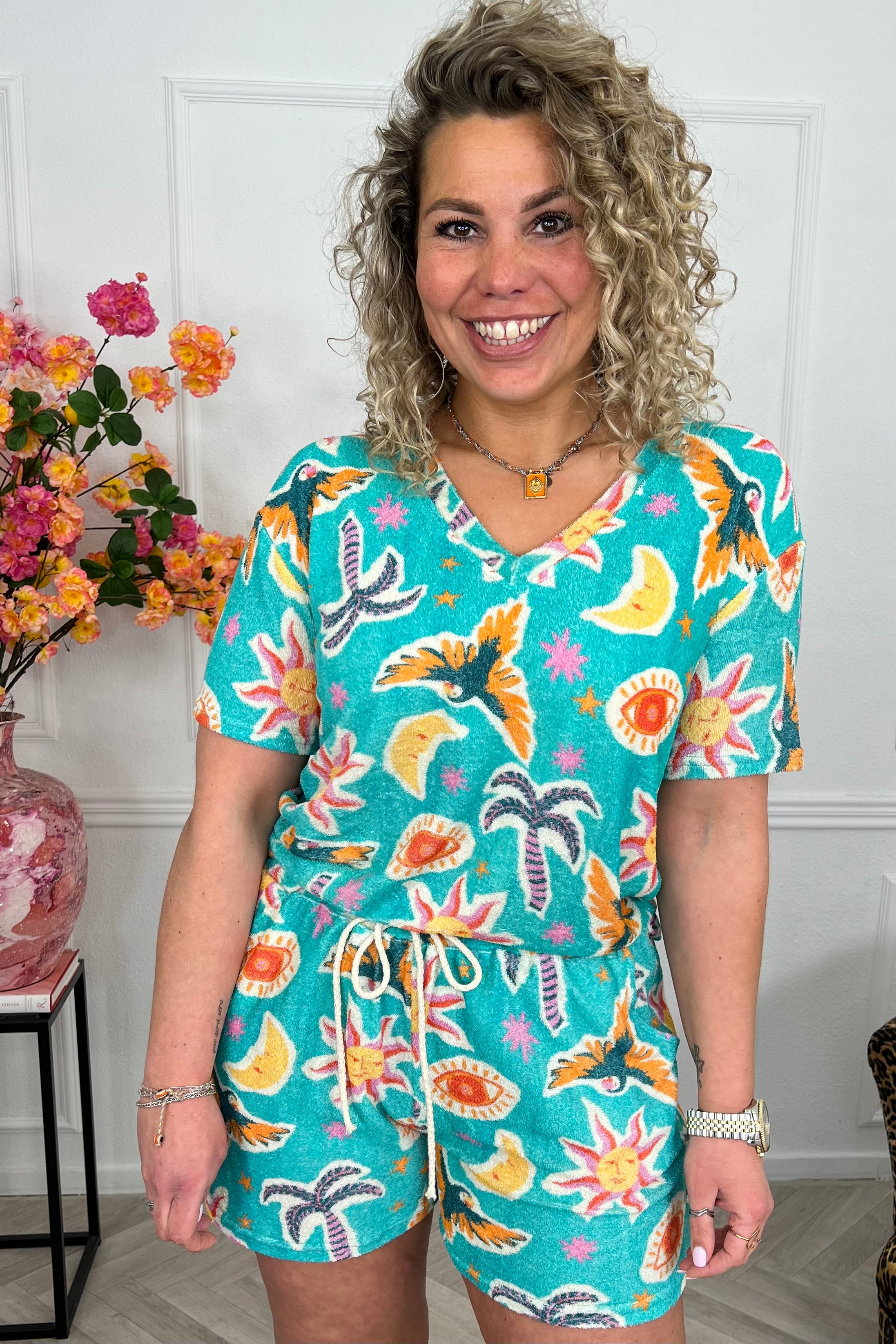 Terry Summer Set - Turquoise