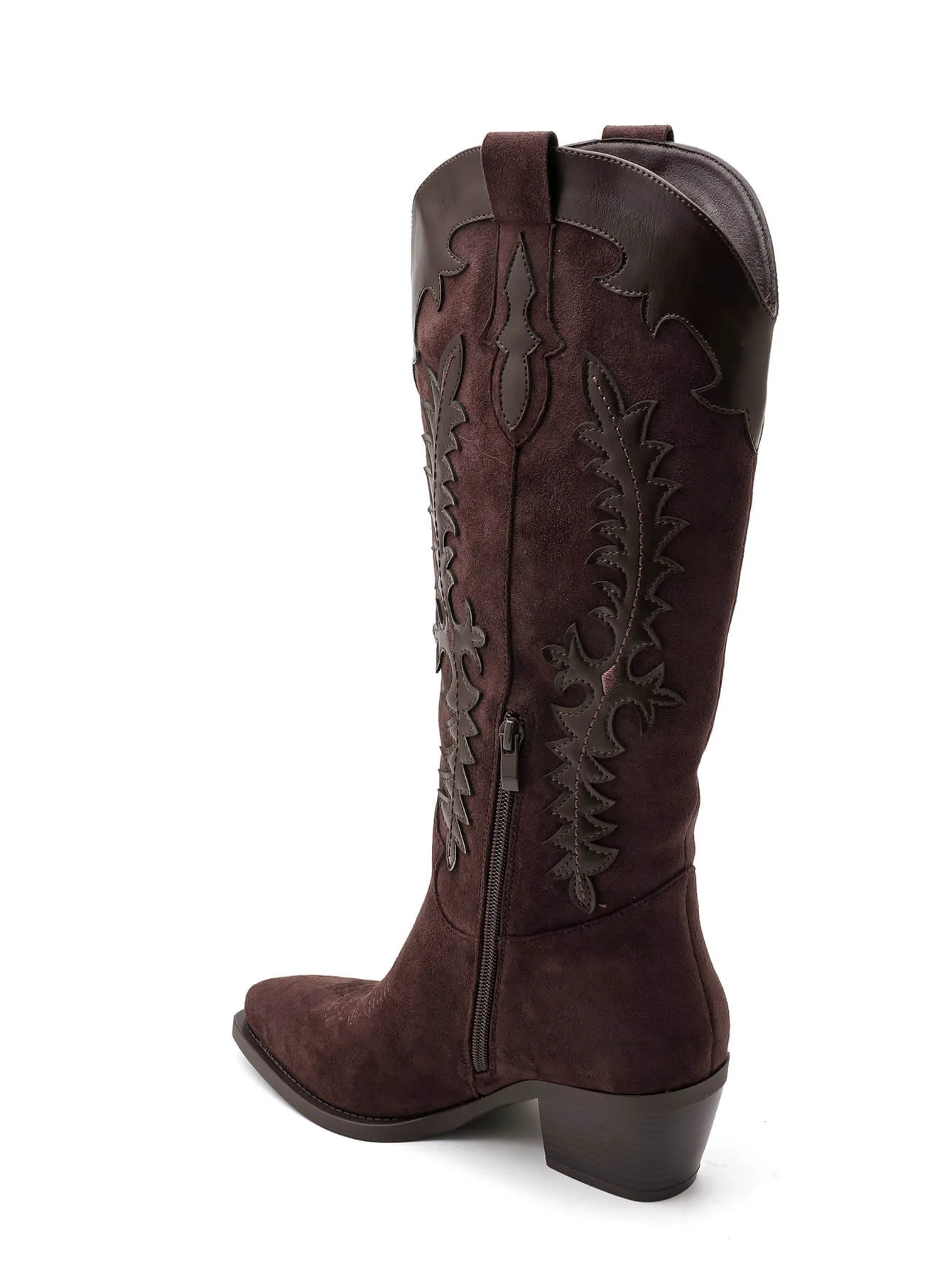 Texas Western Boots - Dark Brown - Image 2
