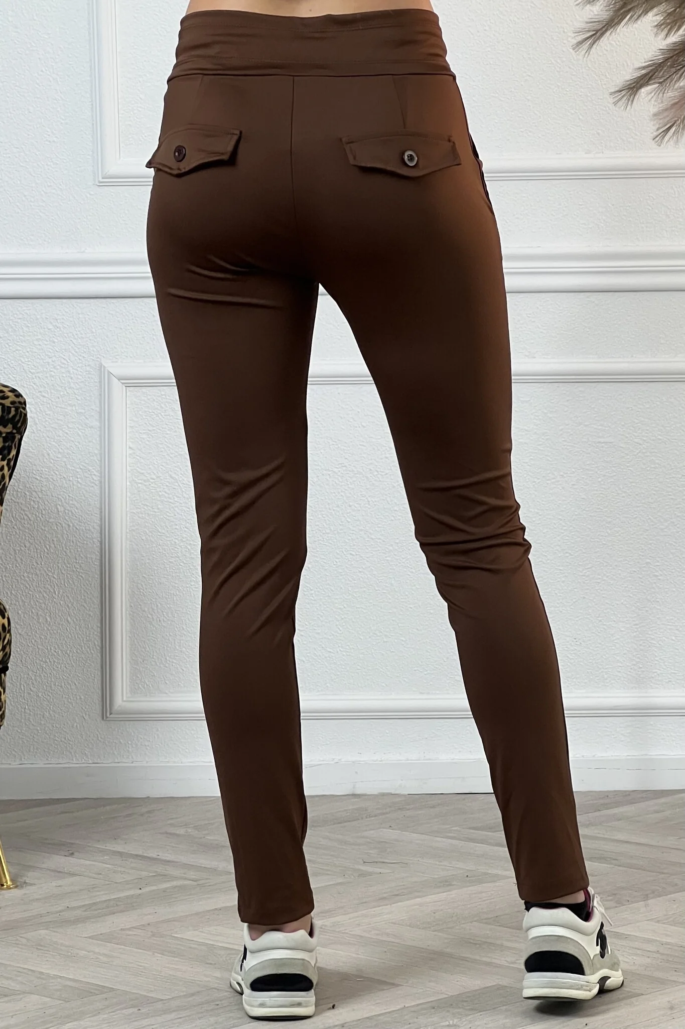 Travel Pants - Brown - Image 3