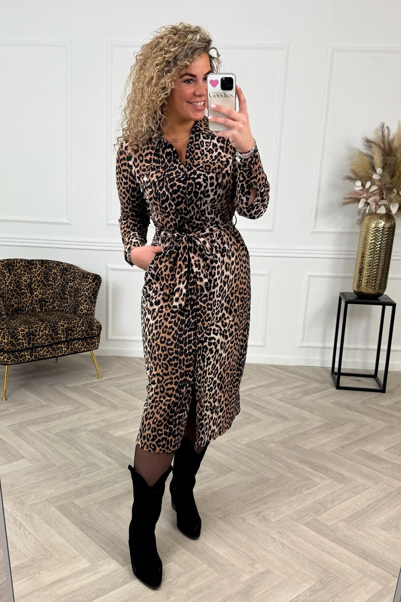 Ultimate Travel Dress - Leopard - Image 2