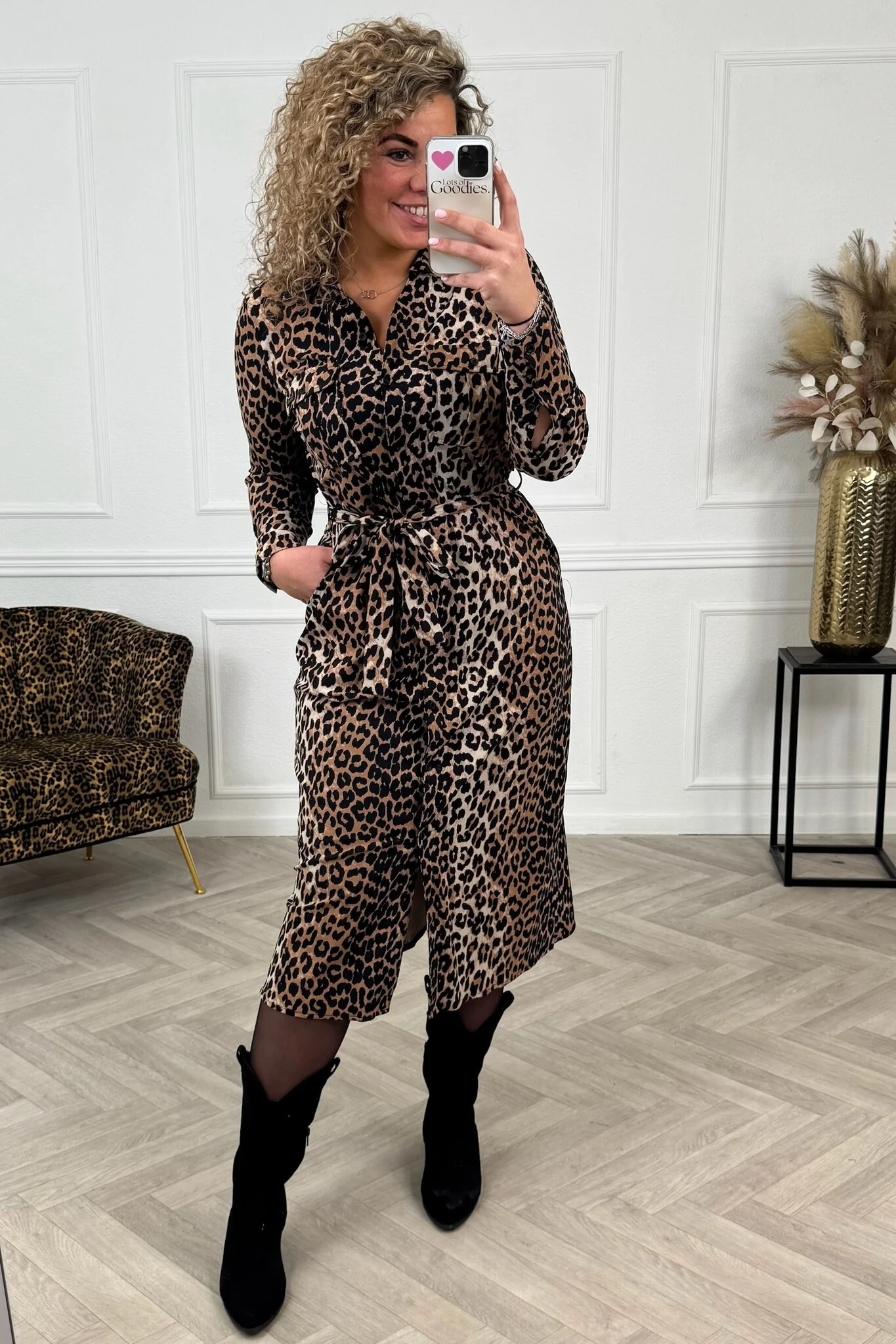 Ultimate Travel Dress - Leopard - Image 3