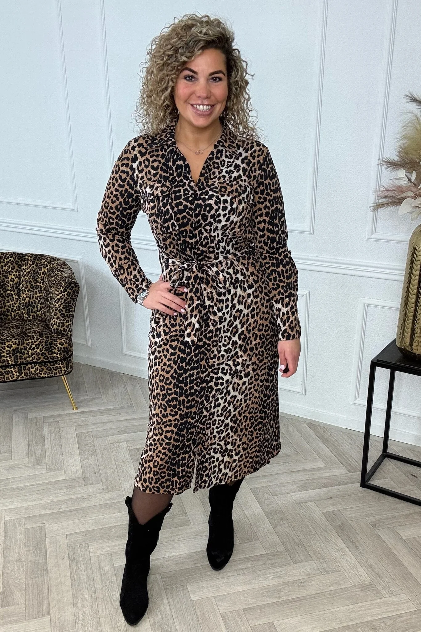 Ultimate Travel Dress - Leopard - Image 4
