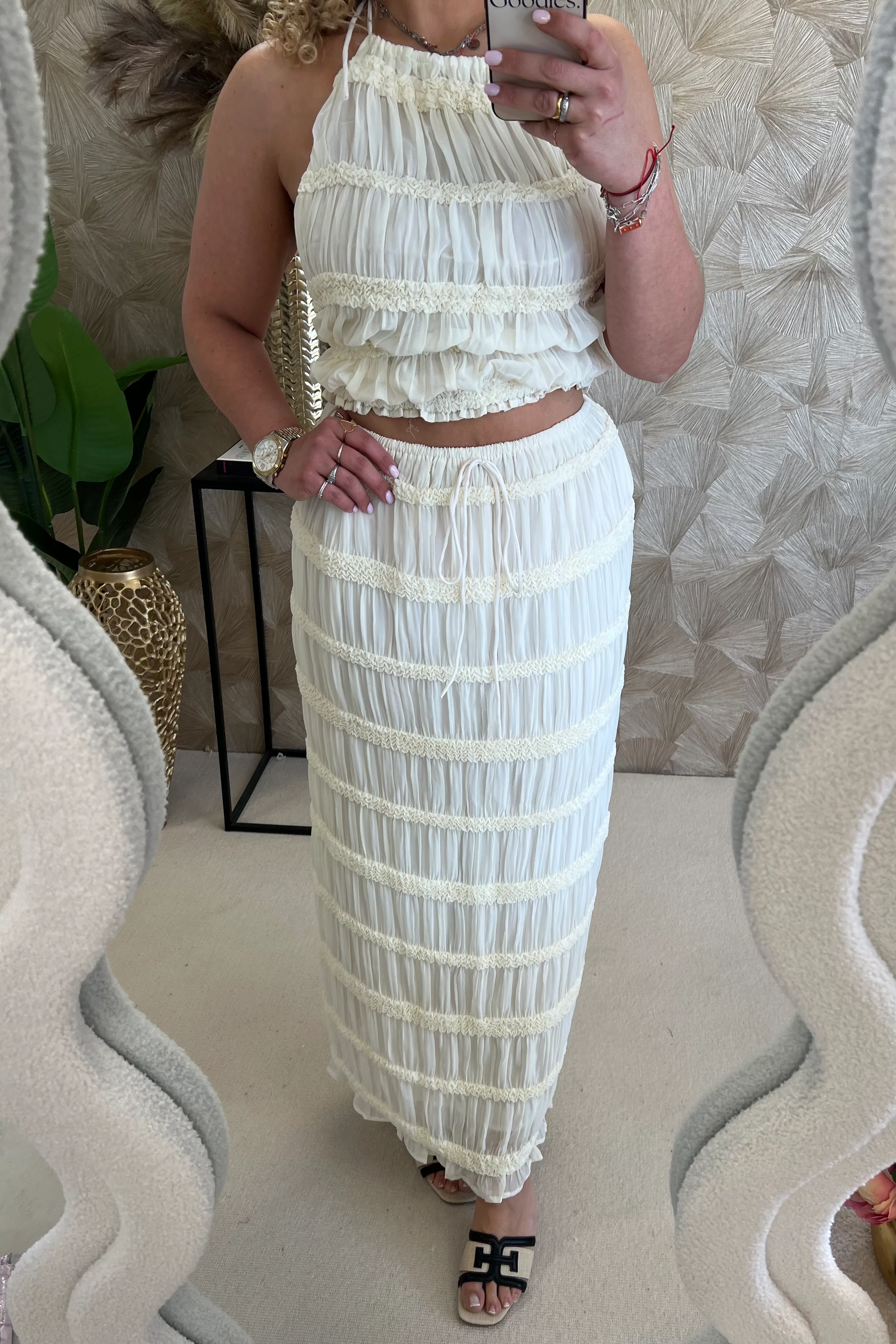 Valentina Classy Set - Beige - Image 3