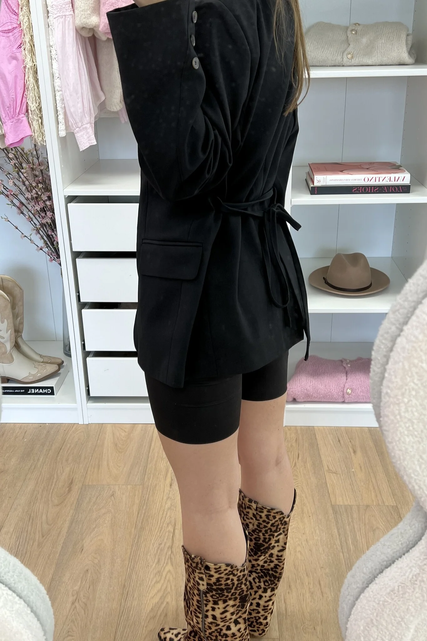 Veerle Blazer - Black - Image 4