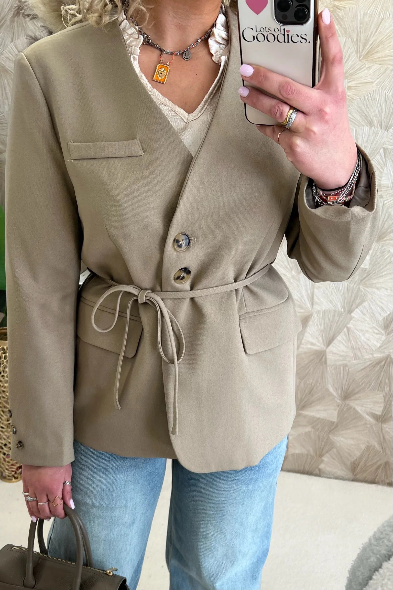 Veerle Blazer - Camel - Image 2