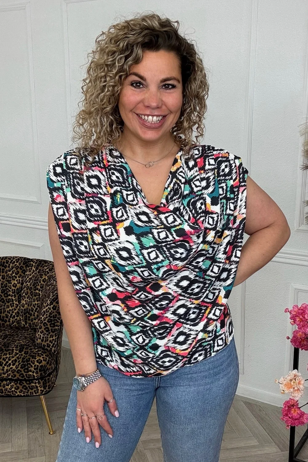 Waterfall Eloise Top - Multicolor