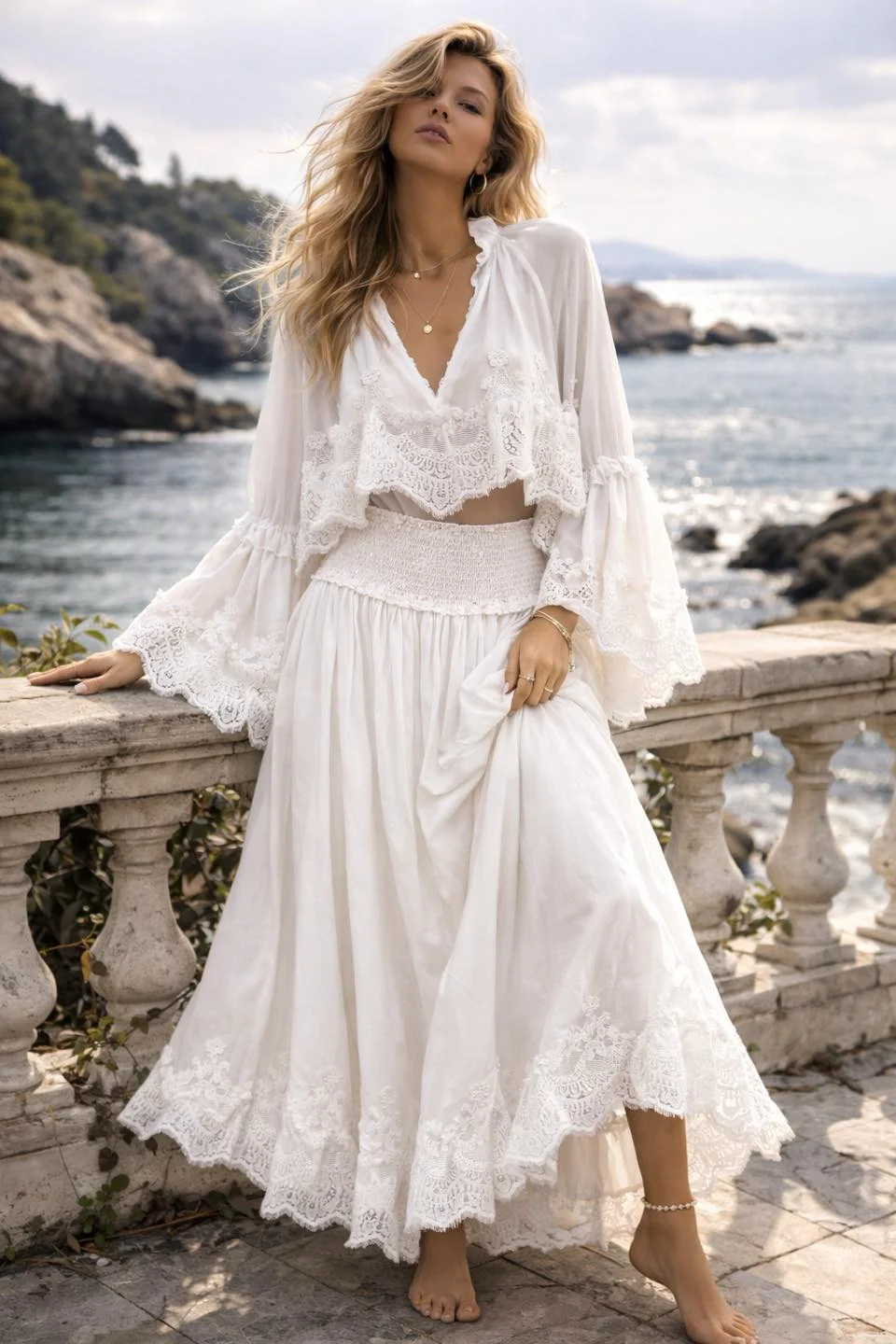 Wonderful Joyce Set - White