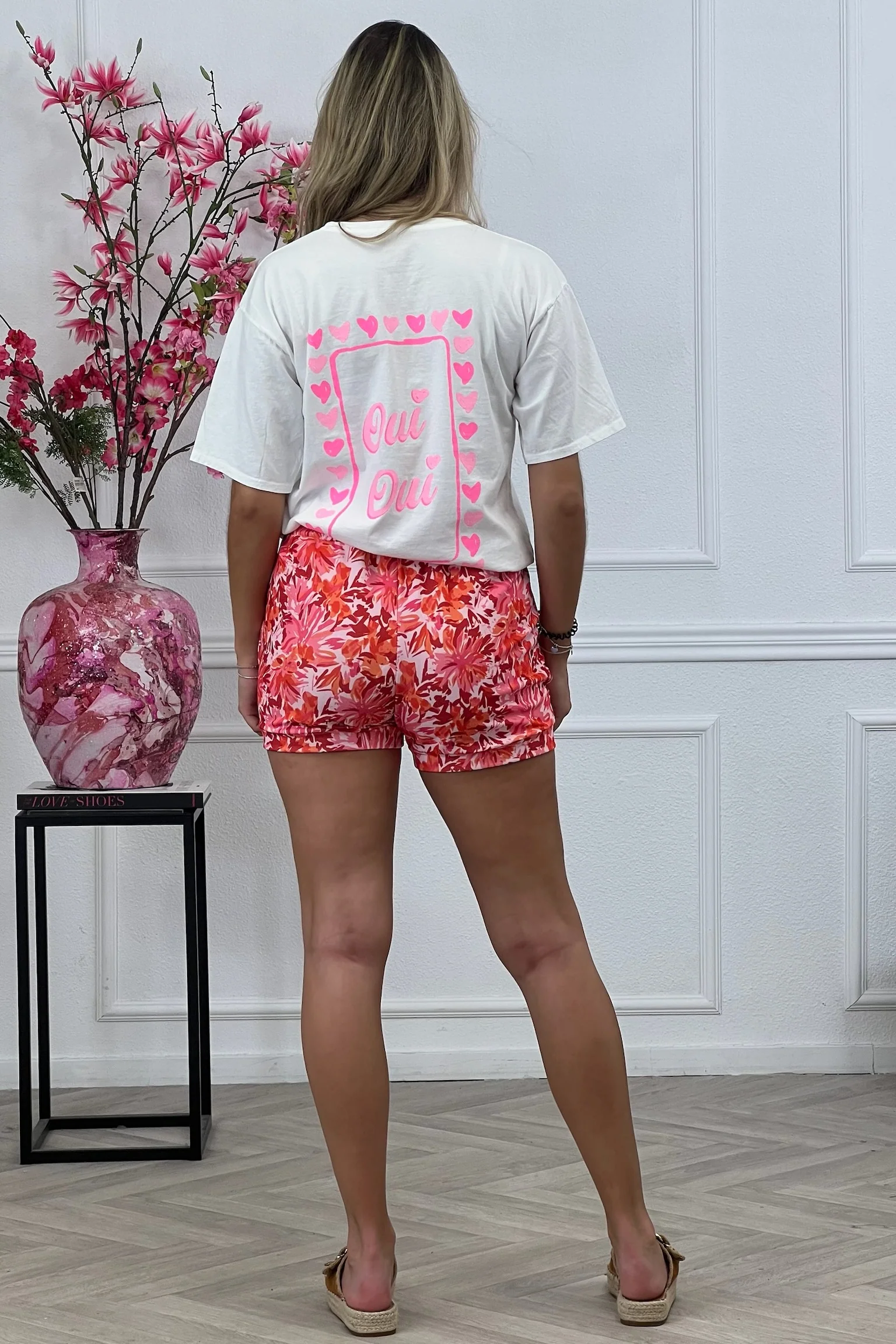 Strik Summer Short - Flower Orange - Image 2