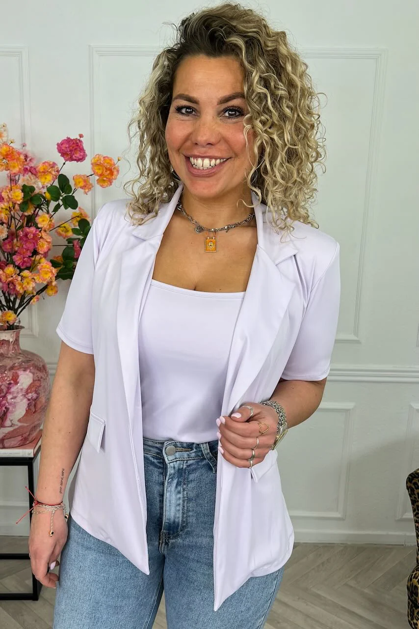 Zoey Spring Blazer - Lila
