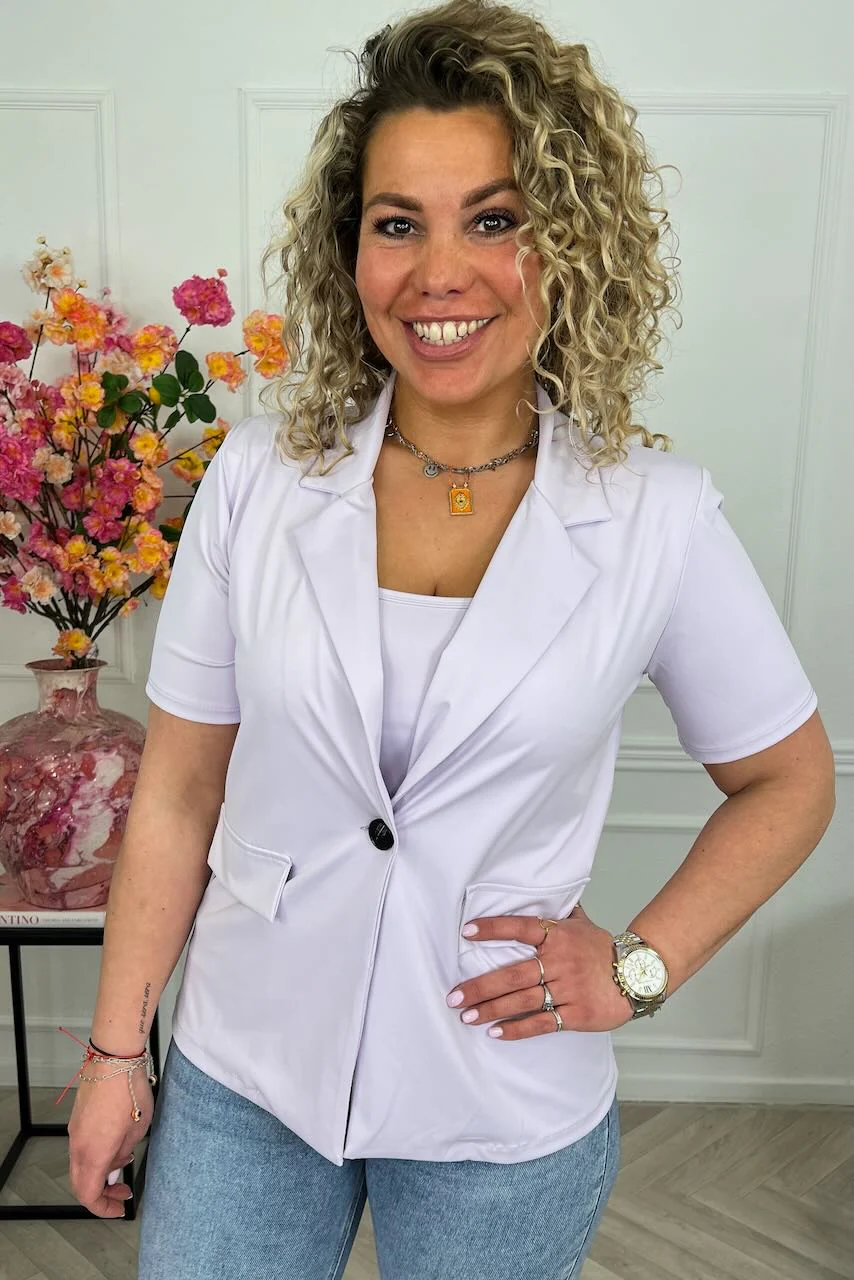 Zoey Spring Blazer - Lila - Image 3