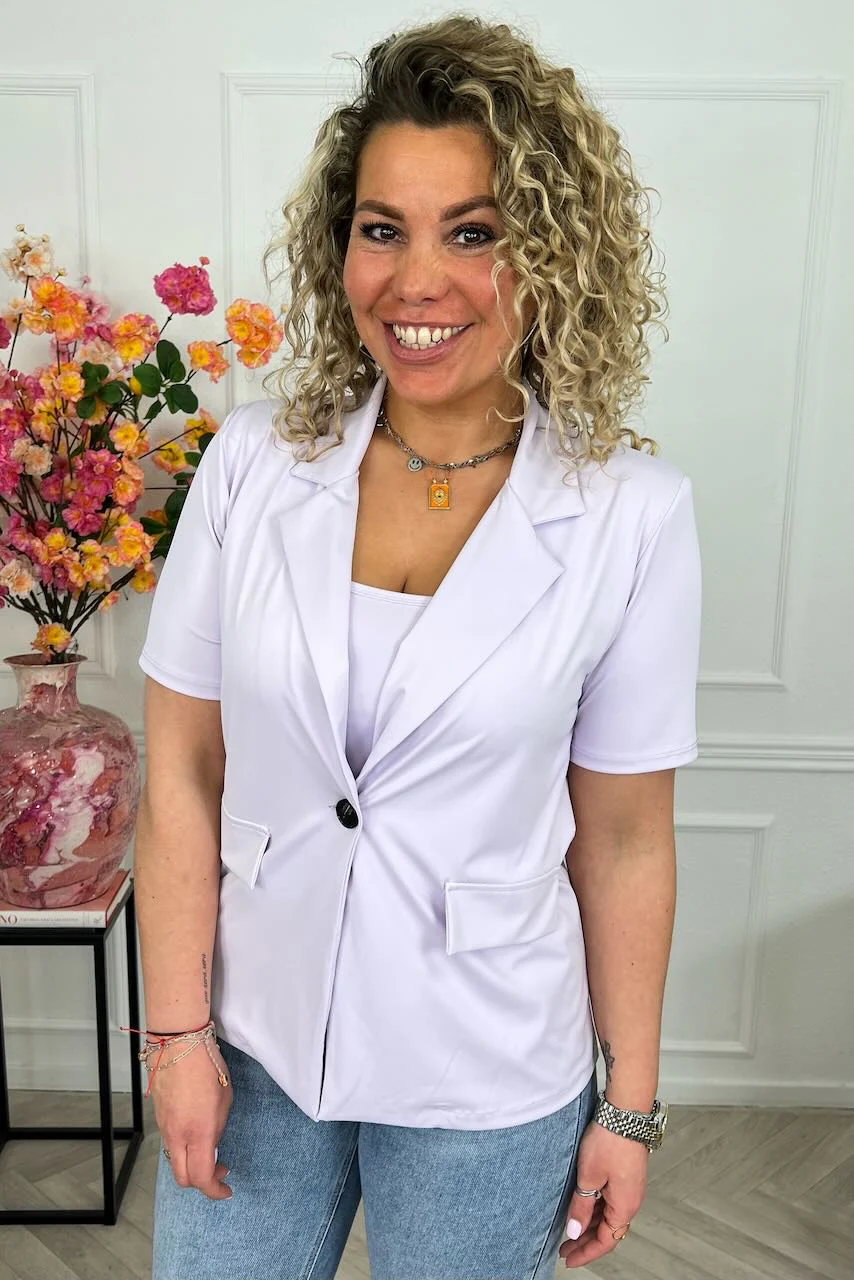 Zoey Spring Blazer - Lila - Image 4